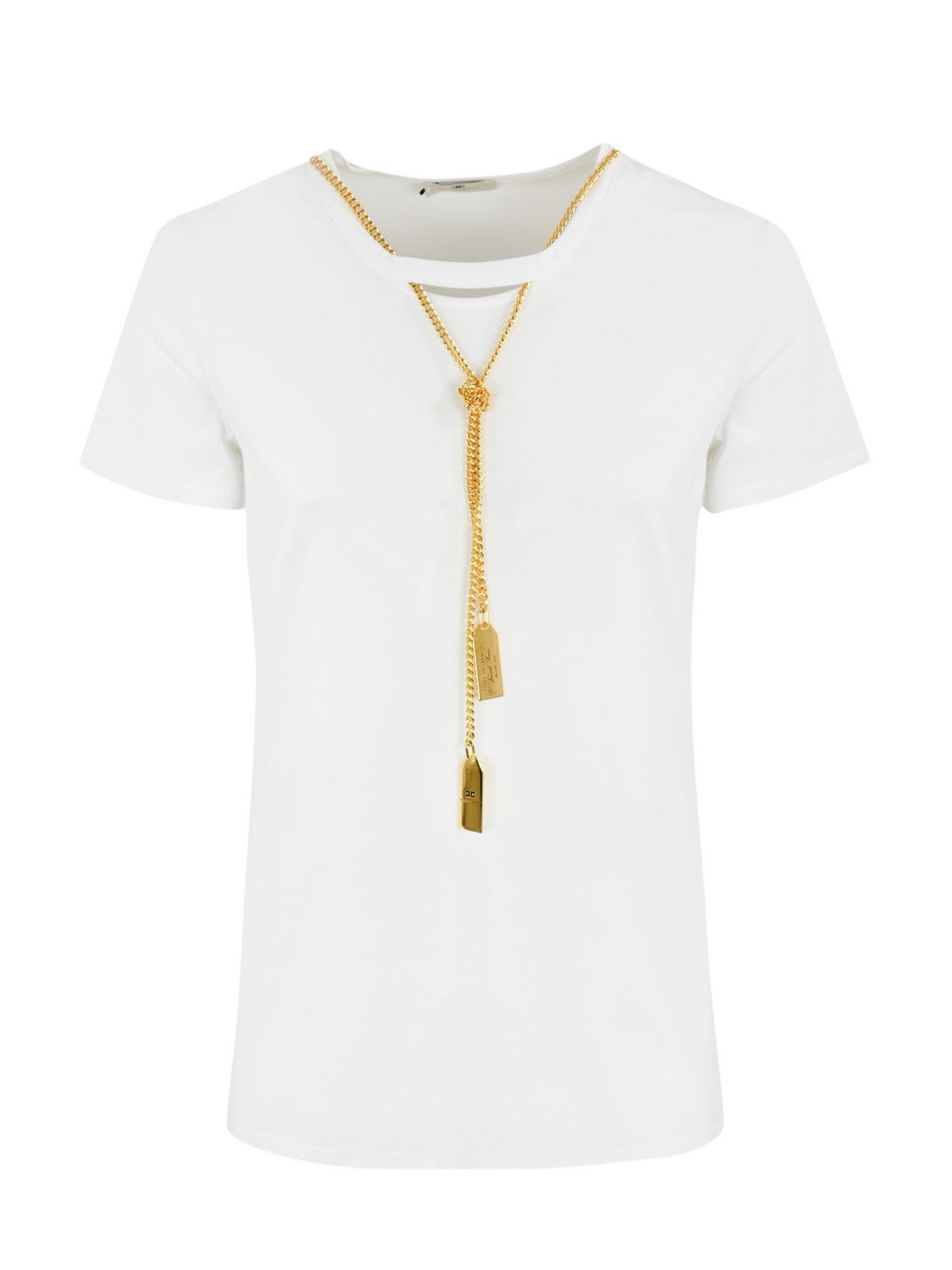 ELISABETTA FRANCHI T-Shirt et polo pour femme MA00946E2 270 Blanc