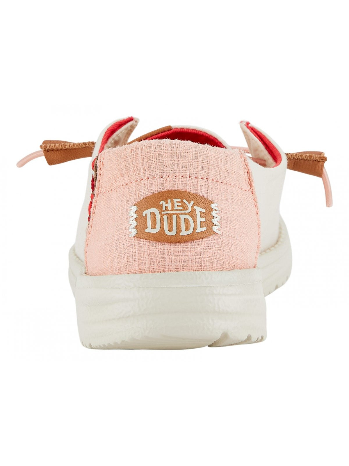 HEY DUDE Mocassin Wendy Chambray Boho HD.40729 106 Blanc pour femme