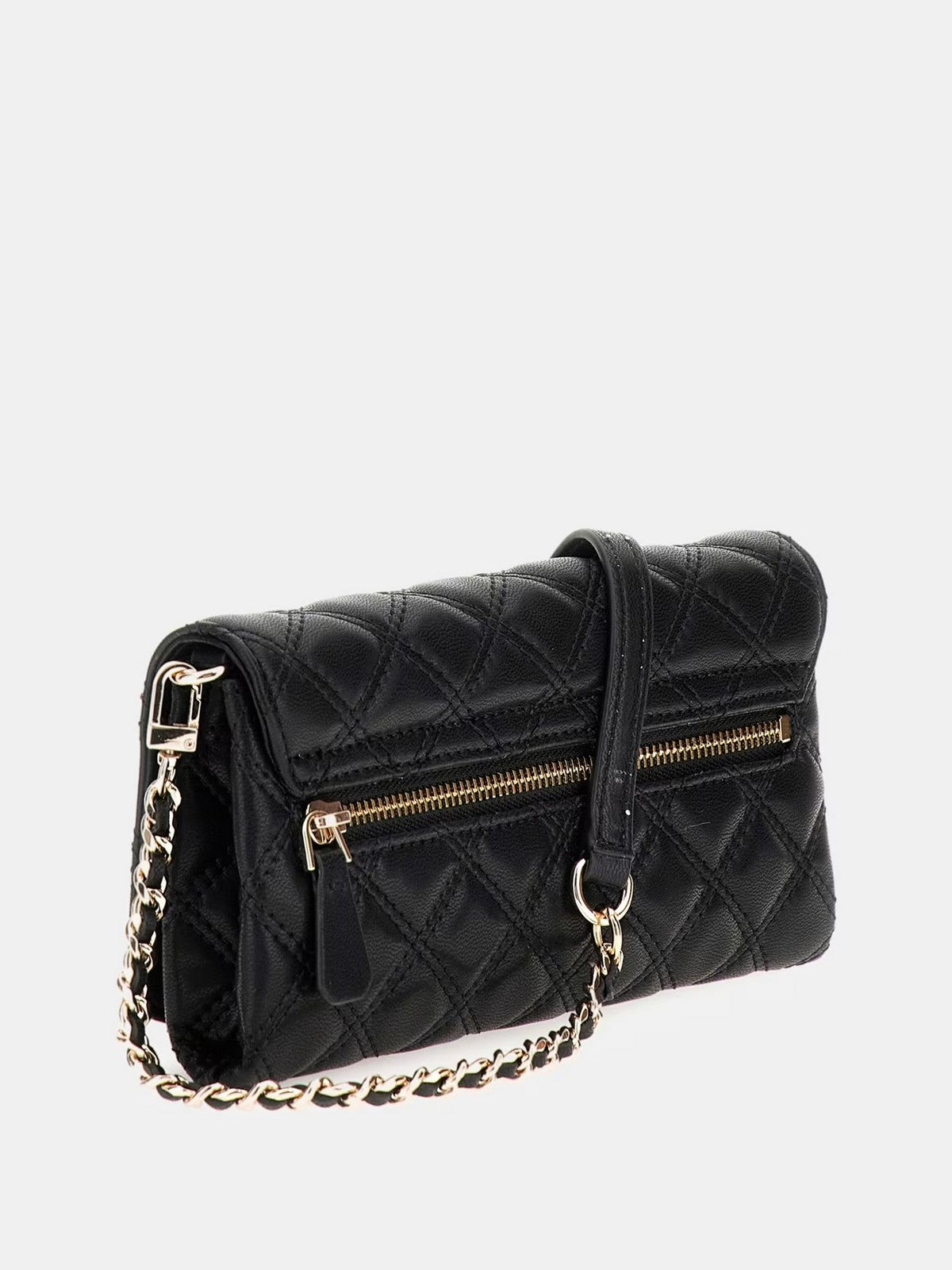 GUESS Mini sac à bandoulière pour femmes Giully HWQG87 48750 BLA Noir