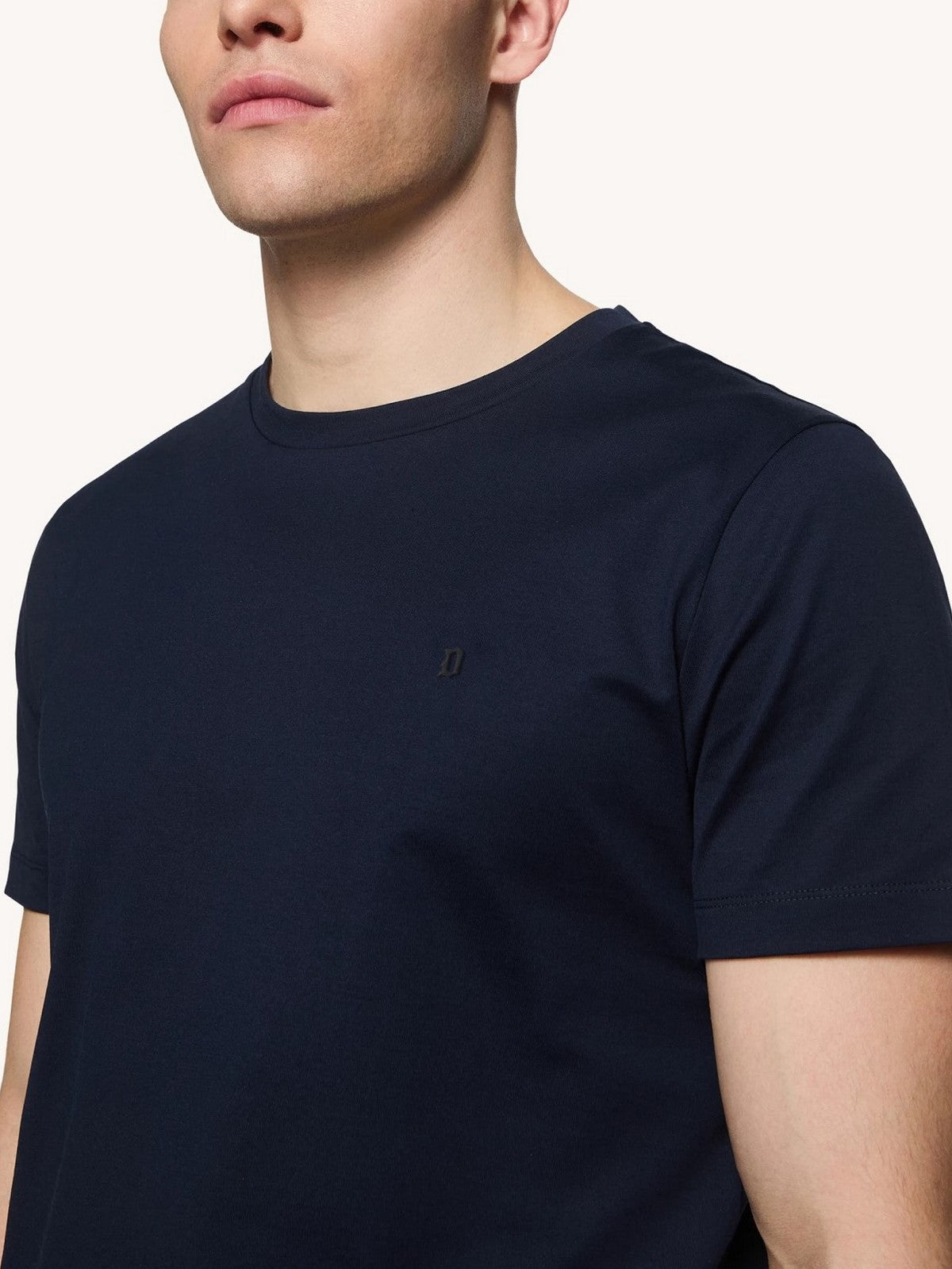 DONDUP Homme T-Shirt et Polo US198 JF0271U ZL4 894 Bleu