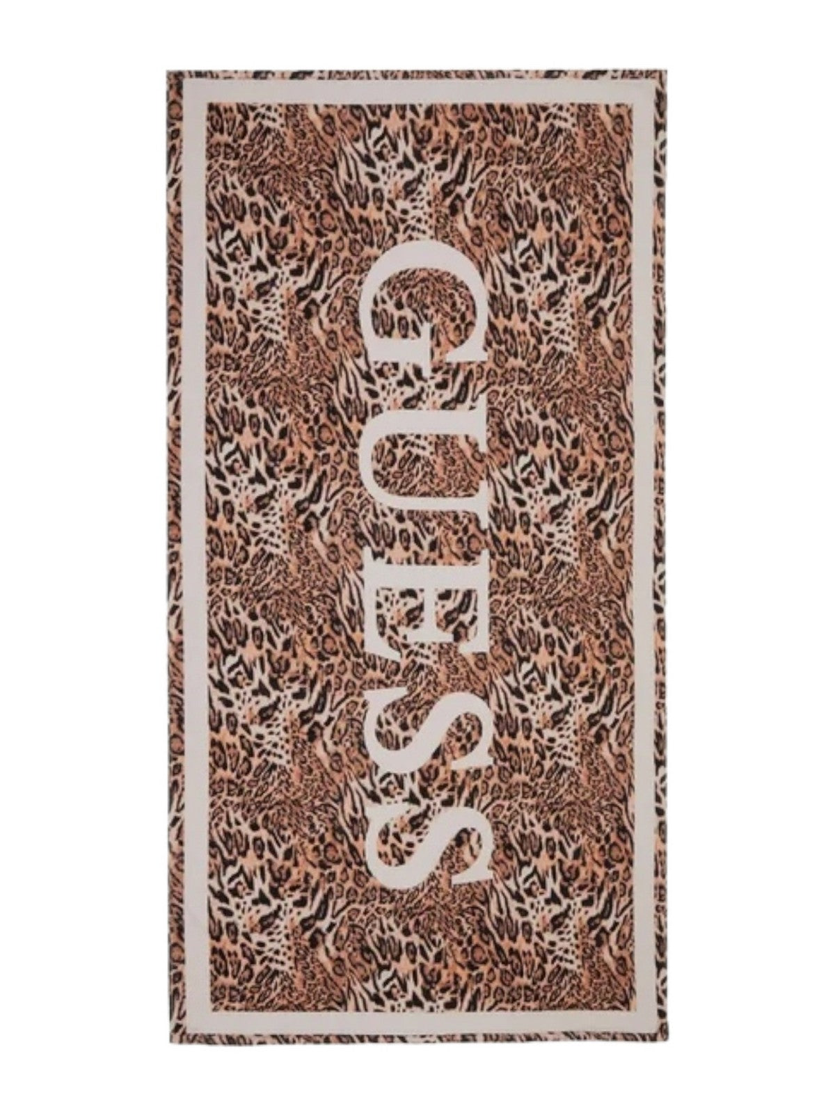 GUESS BEACHWEAR Serviette imprimée pour femmes E4GZ13 KBN40 P122 Beige