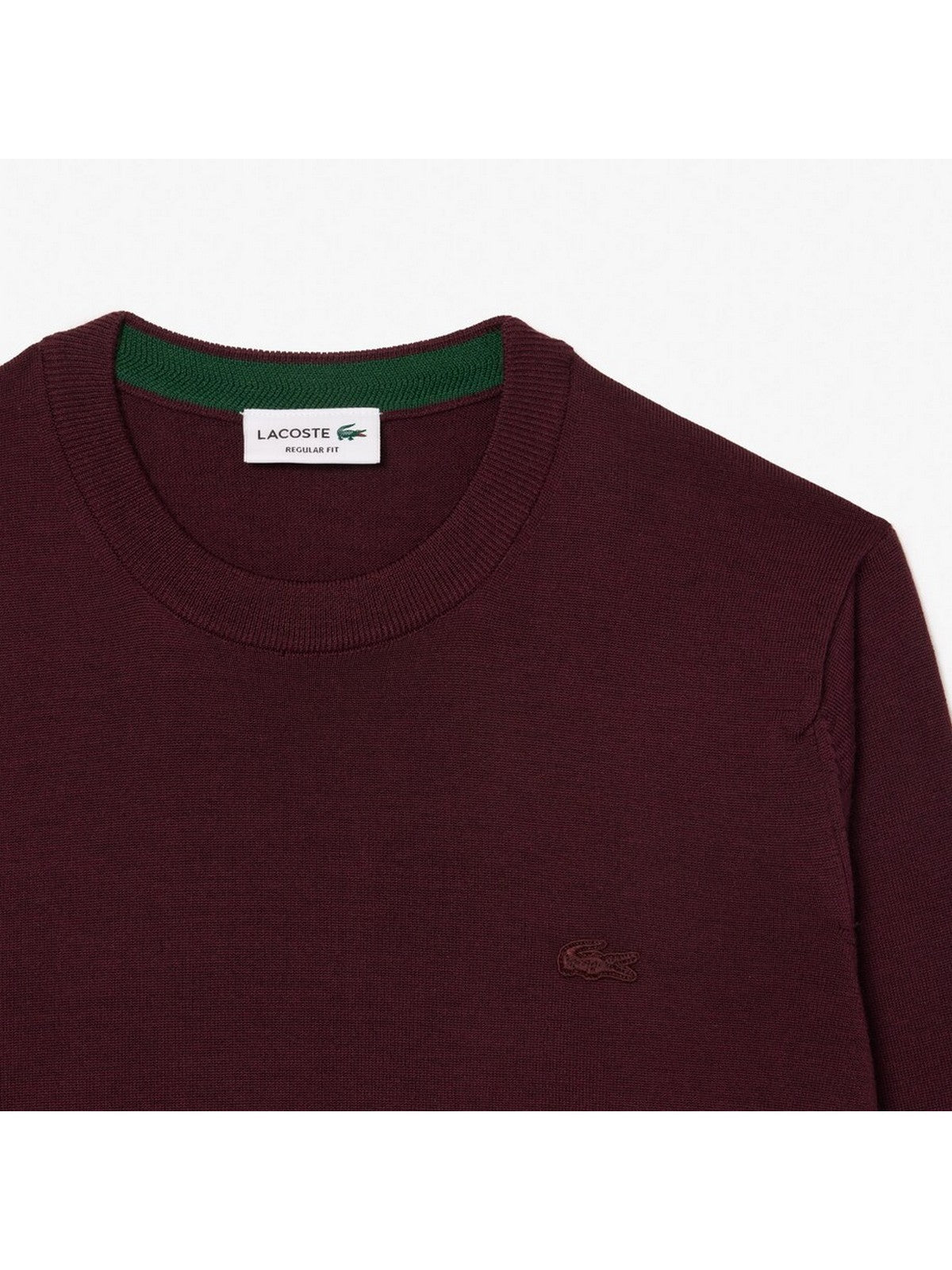 LACOSTE Hommes Pull AH1969 BZD Rouge