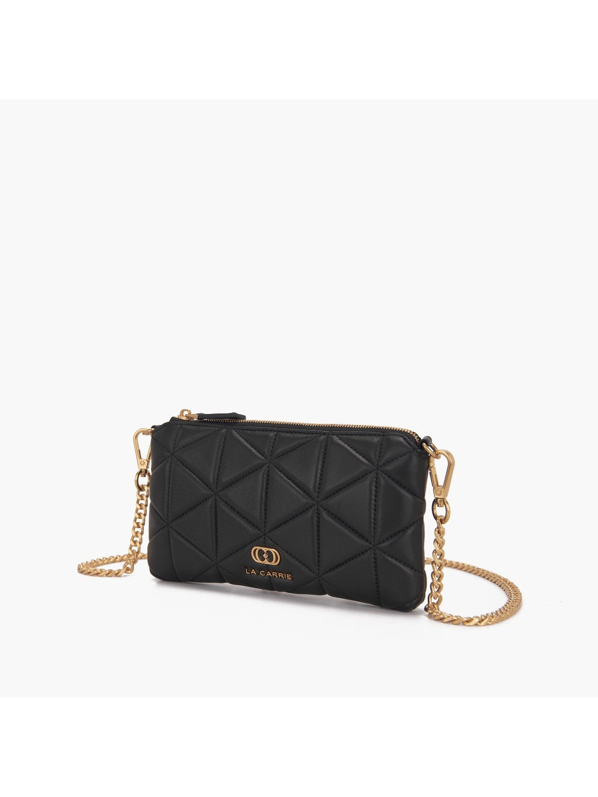 LA CARRIE Pochette pour femme 142P-AA-102-LEA BLA Noir