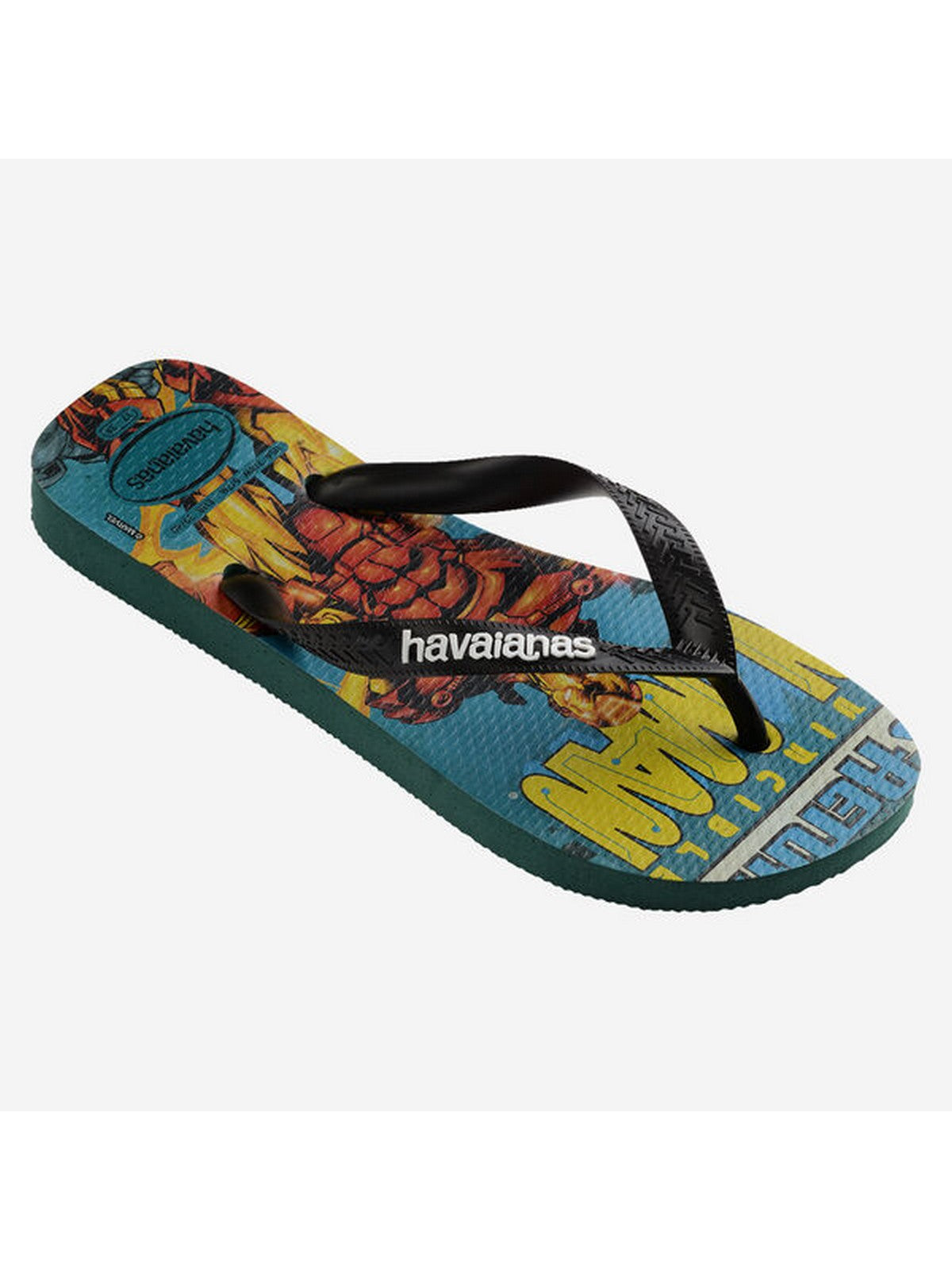 Tongs HAVAIANAS Hommes Hav. Top Marvel Classic 4147012.5266 Vert