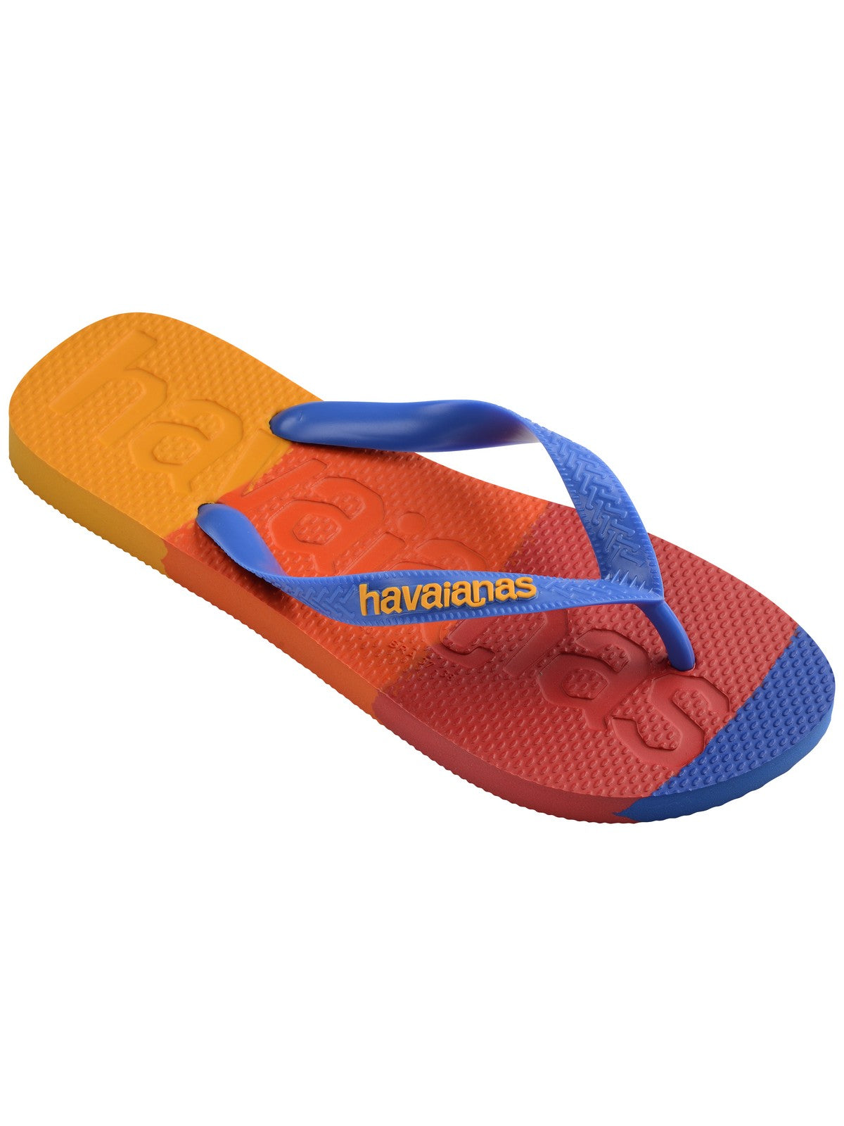 HAVAIANAS Tongs hommes Hav. Top logomania couleurs II 4147526.3847 Bleu