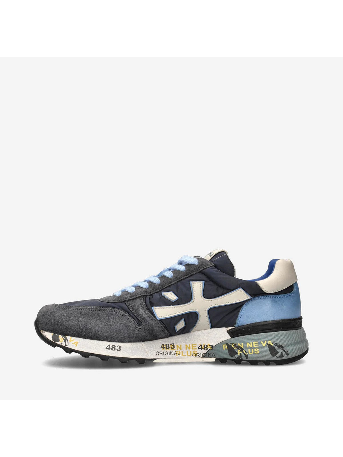 PREMIATA Hommes Sneaker Lucy MICK VAR 1280E Bleu