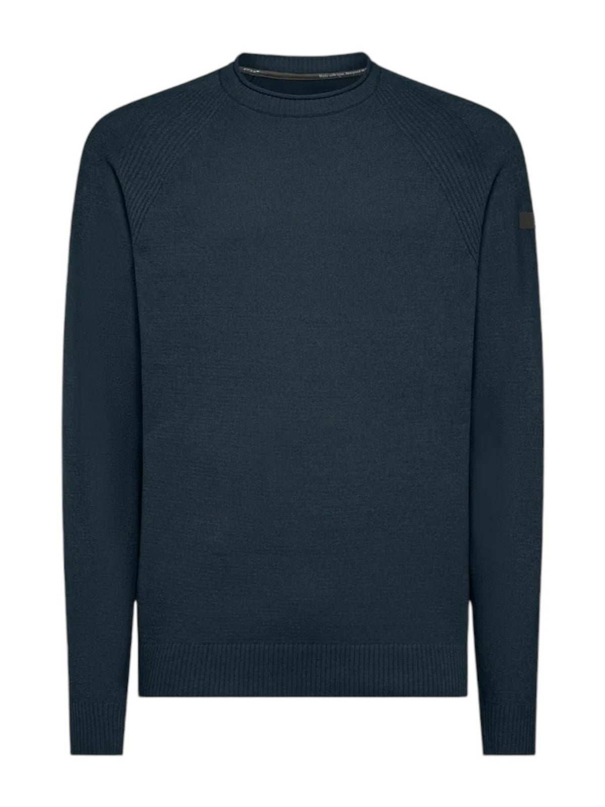 RRD Hommes VELVET ROUND KNIT Sweater W24132 62 Blue