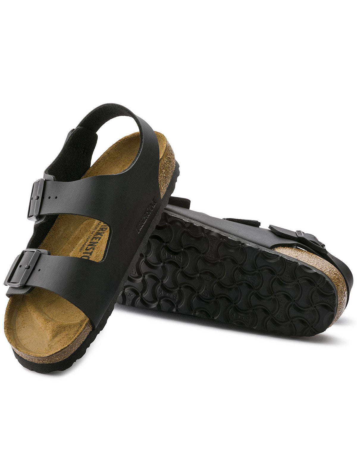 BIRKENSTOCK Hommes Sandalwood Milan 034791 Noir