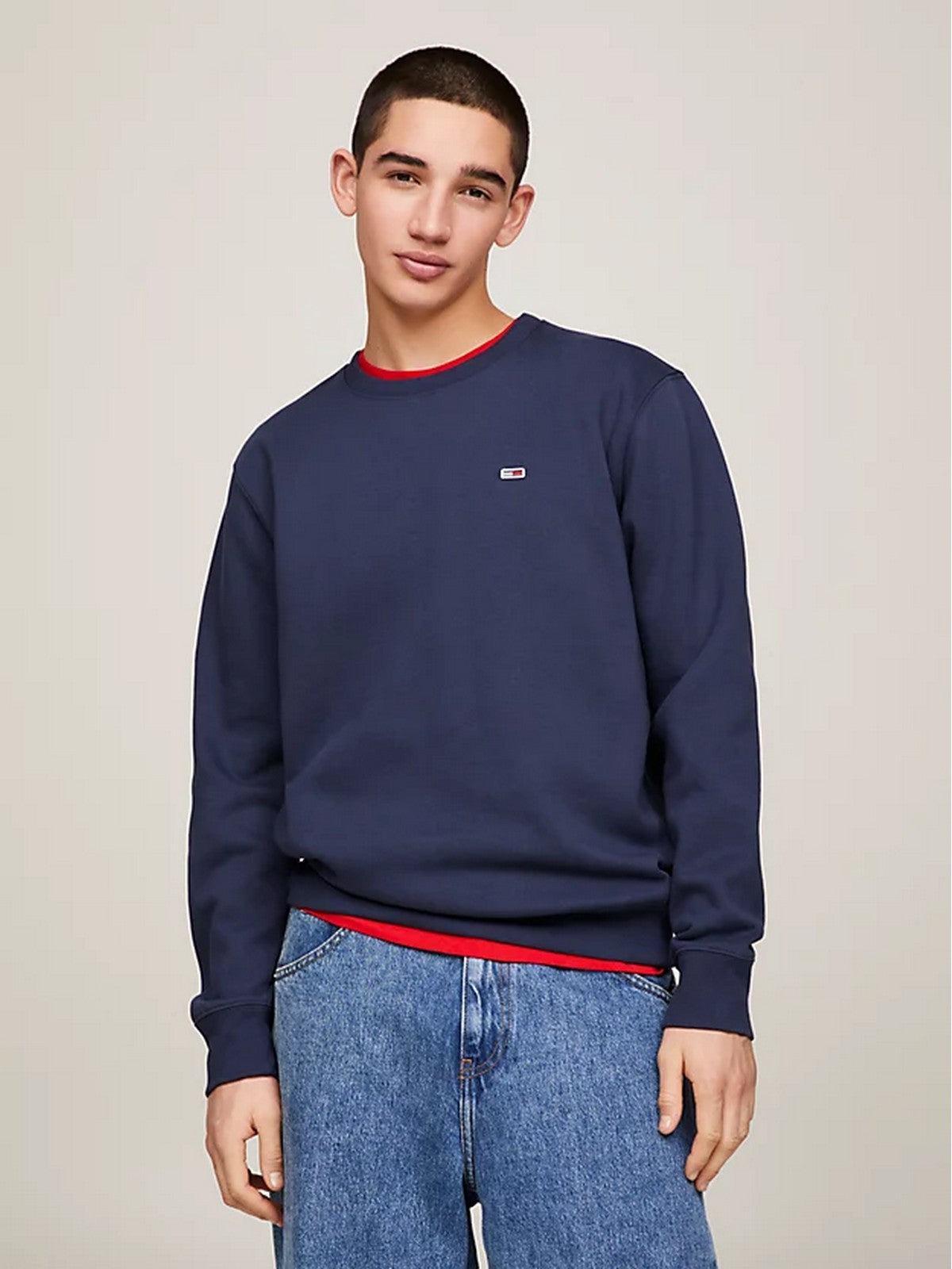 TOMMY HILFIGER Sweat-shirt Homme DM0DM09591 C87 Bleu