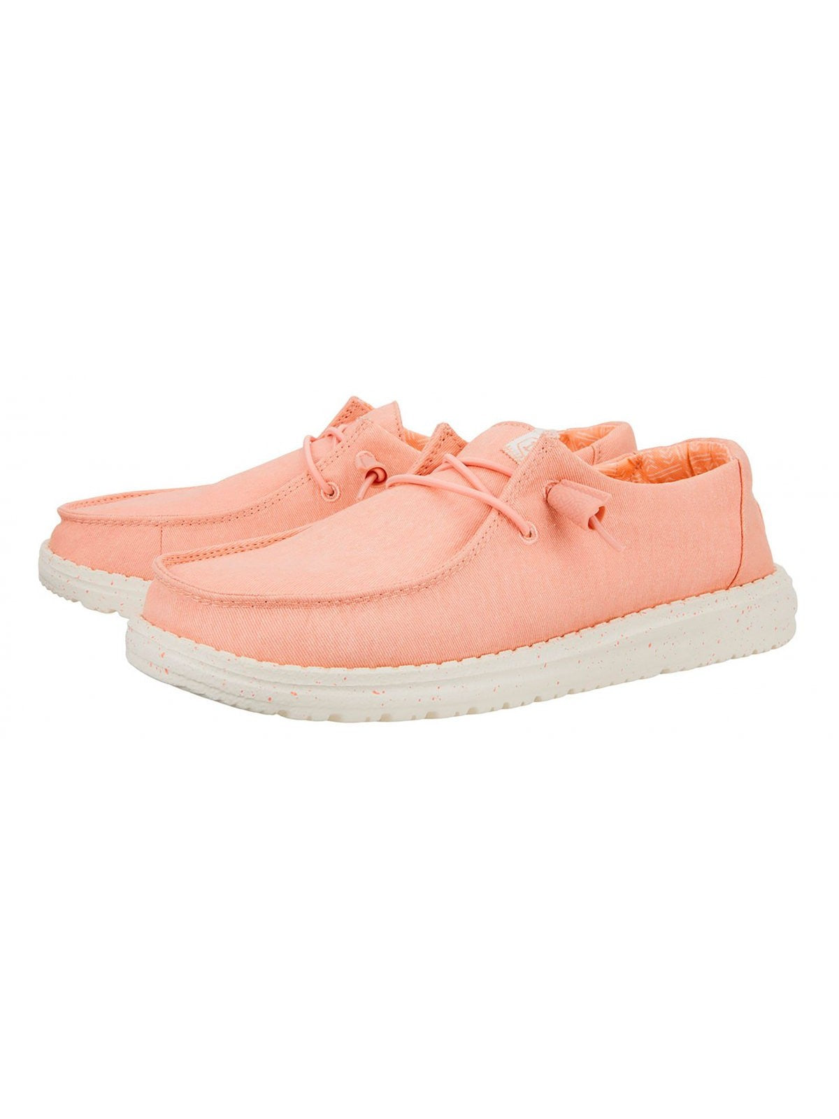 HEY DUDDE Mocassin Wendy Canvas HD.40902 680 Rose pour femme