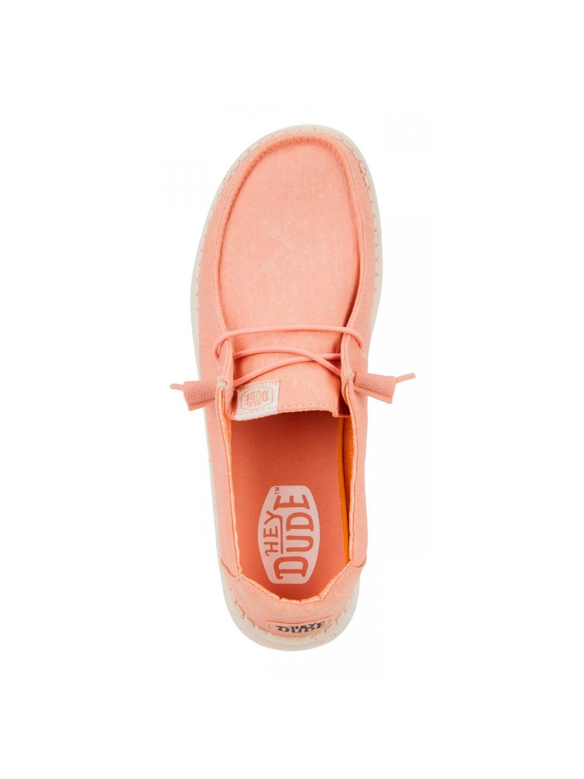 HEY DUDDE Mocassin Wendy Canvas HD.40902 680 Rose pour femme