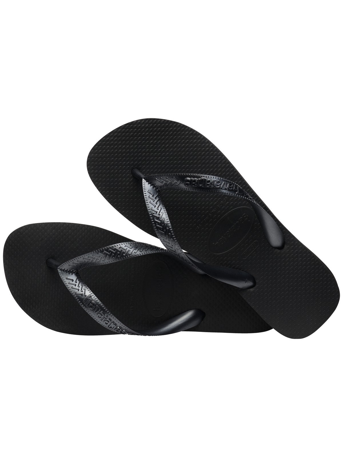 HAVAIANAS Tongs pour femmes Hav. Top Tiras Senses 4149375.0090 Noir