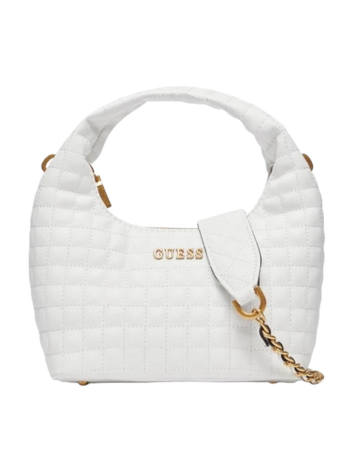 GUESS Sac Tia Luxury Satchel HWQA91 87120 WHI Blanc