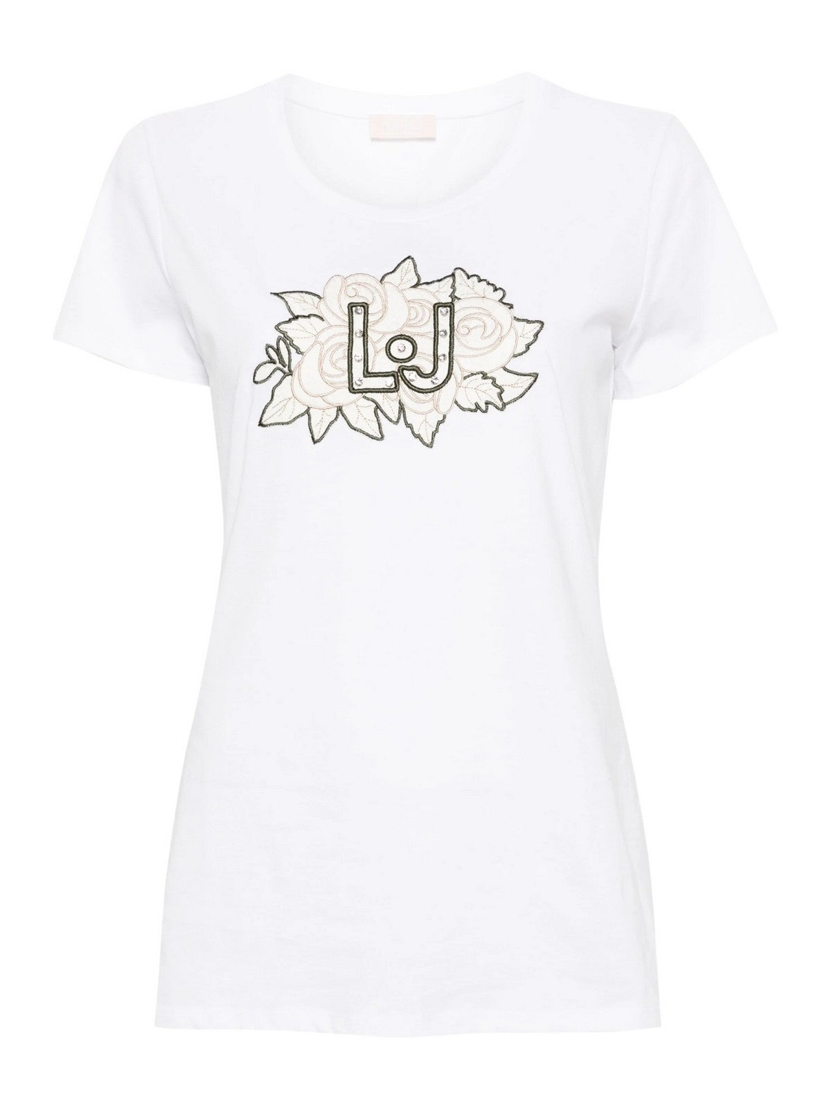 LIU JO WHITE T-shirt et polo pour femmes MA4333J5904 N9306 Blanc