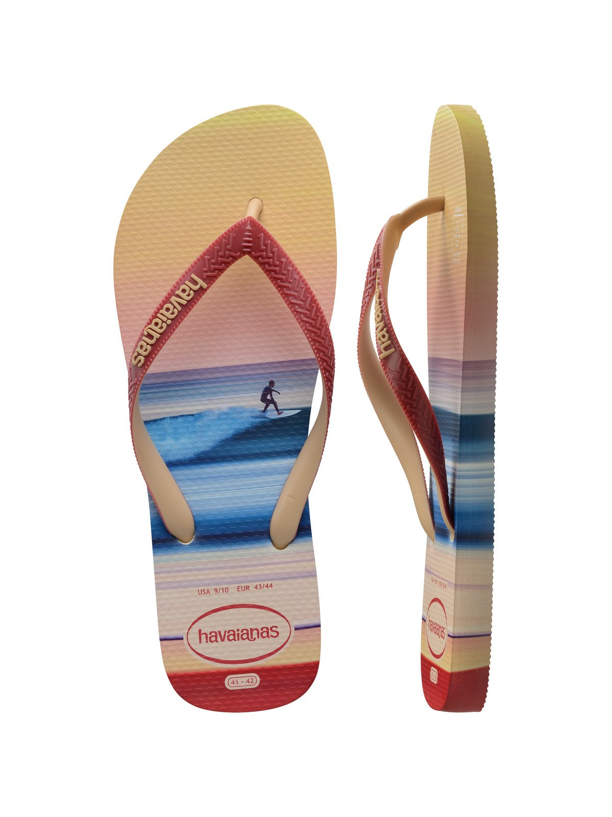 Tongs HAVAIANAS Hommes Hav. Top Surf Sessions 4149094.0121 Beige