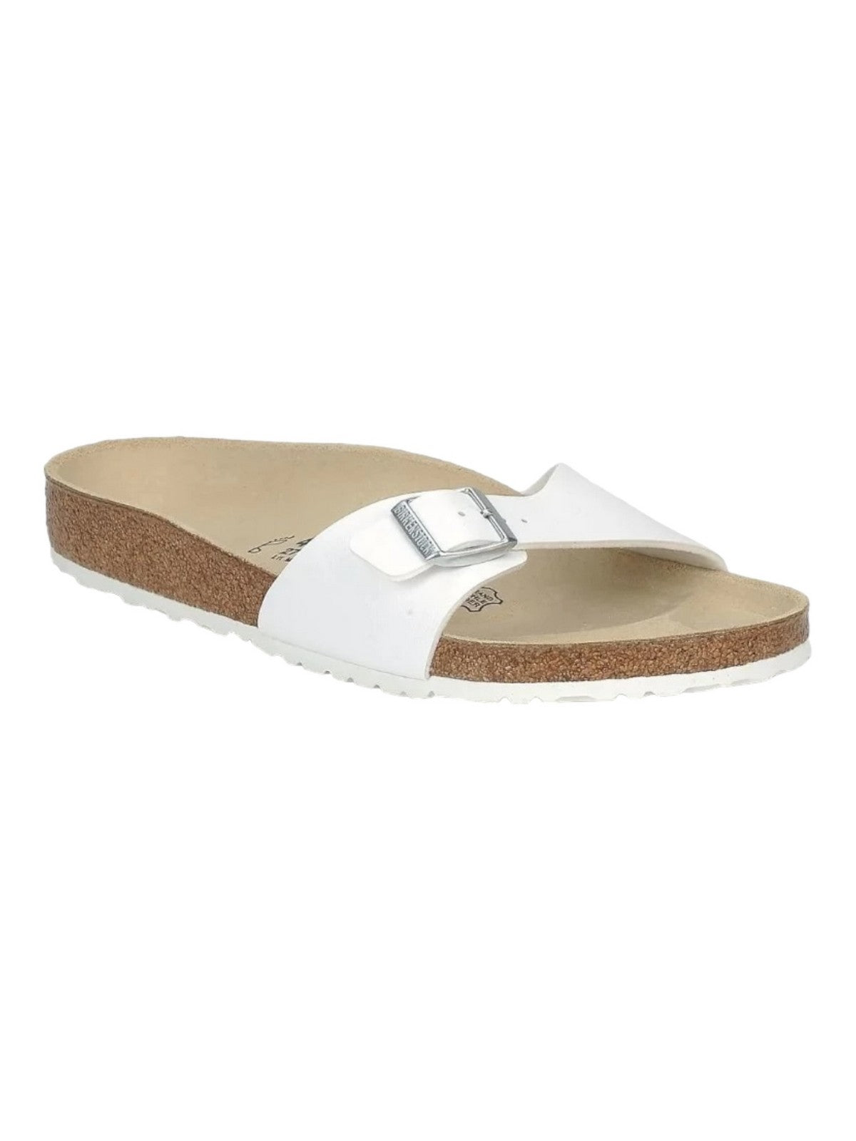 BIRKENSTOCK Femmes Sandalwood Madrid 040733 Blanc