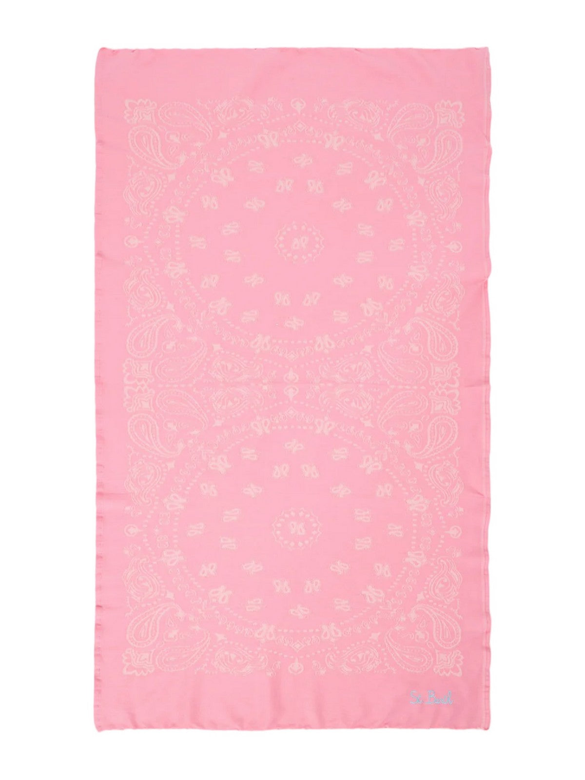 MC2 SAINT BARTH Serviette de plage pour femme FOUTAS J N 02257F Rose