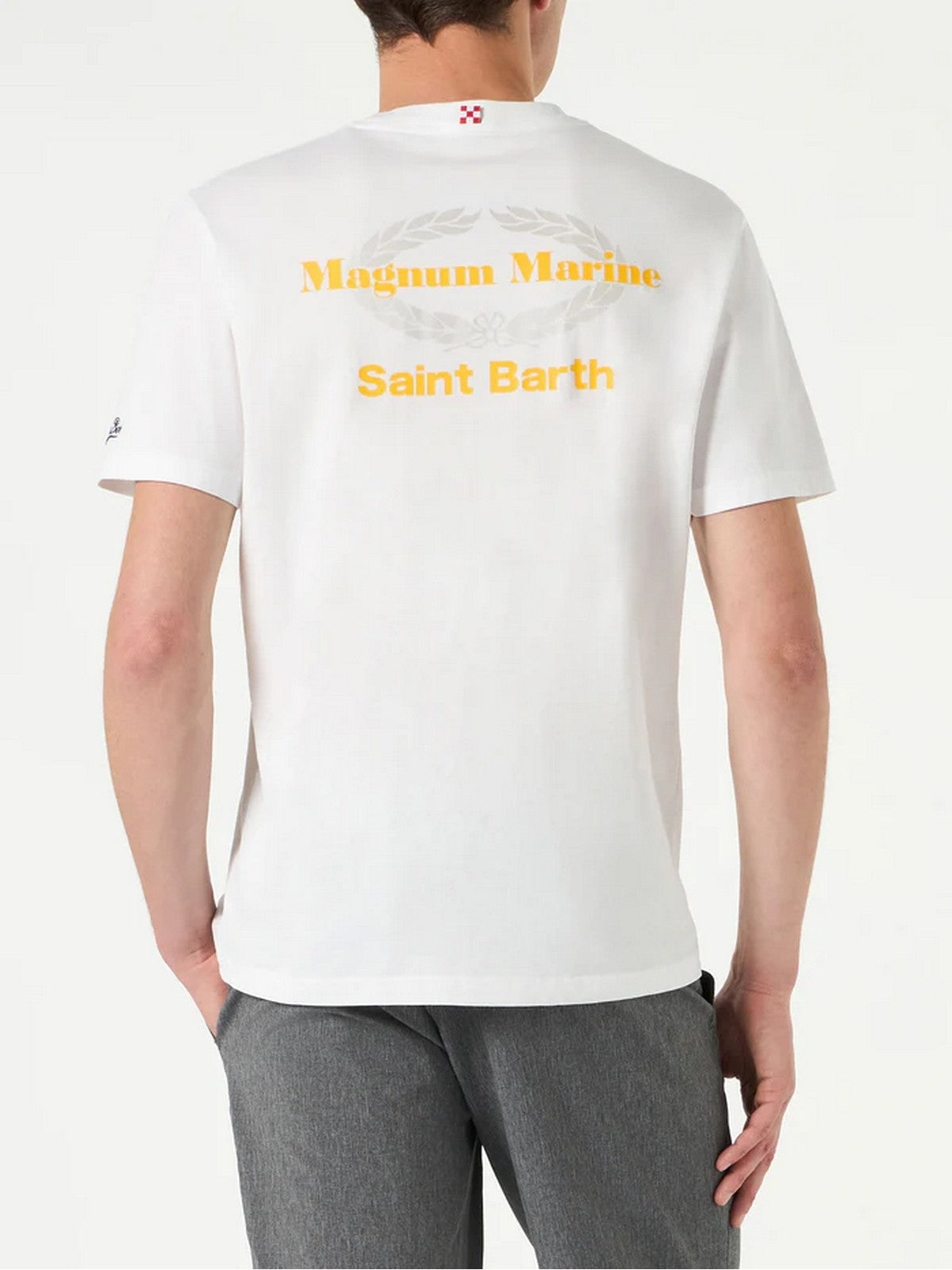 MC2 SAINT BARTH T-Shirt et Polo Homme TSHIRT MAN 03466F Blanc