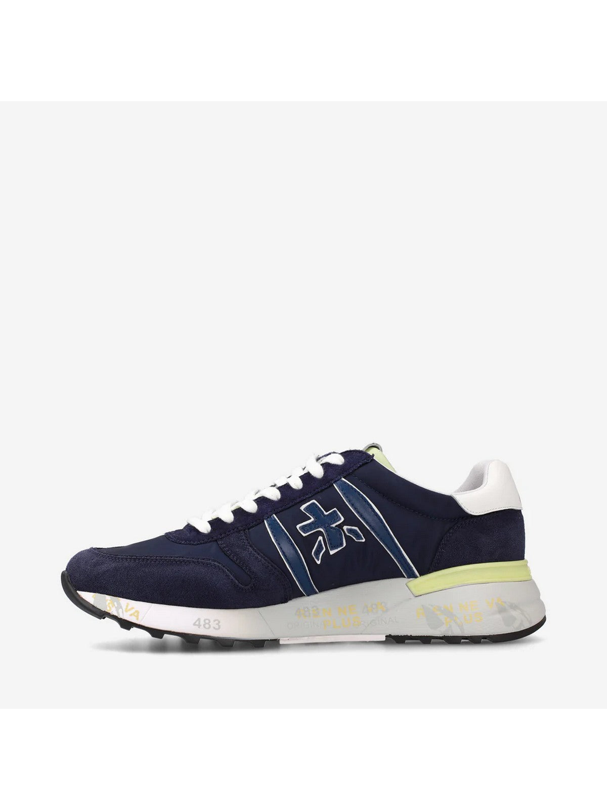 PREMIATA Hommes Sneaker LANDER VAR 6634 Bleu