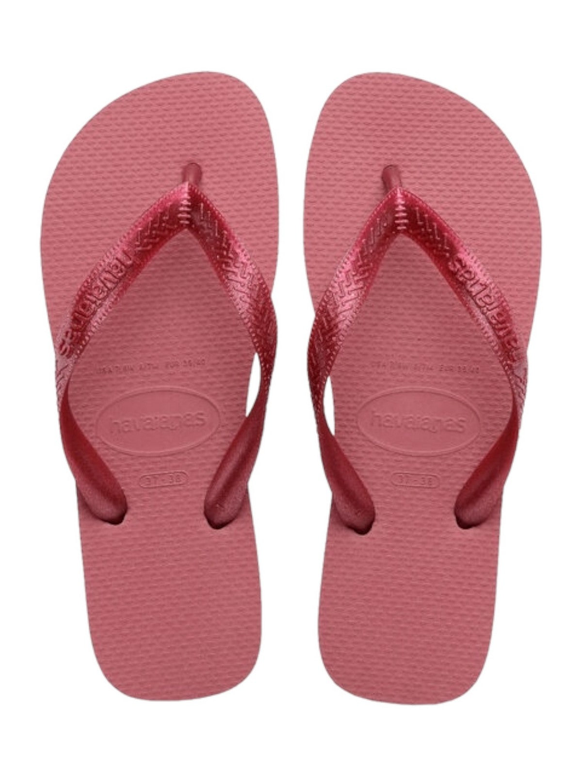 HAVAIANAS Tongs pour femmes Hav. Top Tiras Senses 4149375.5190 Rouge