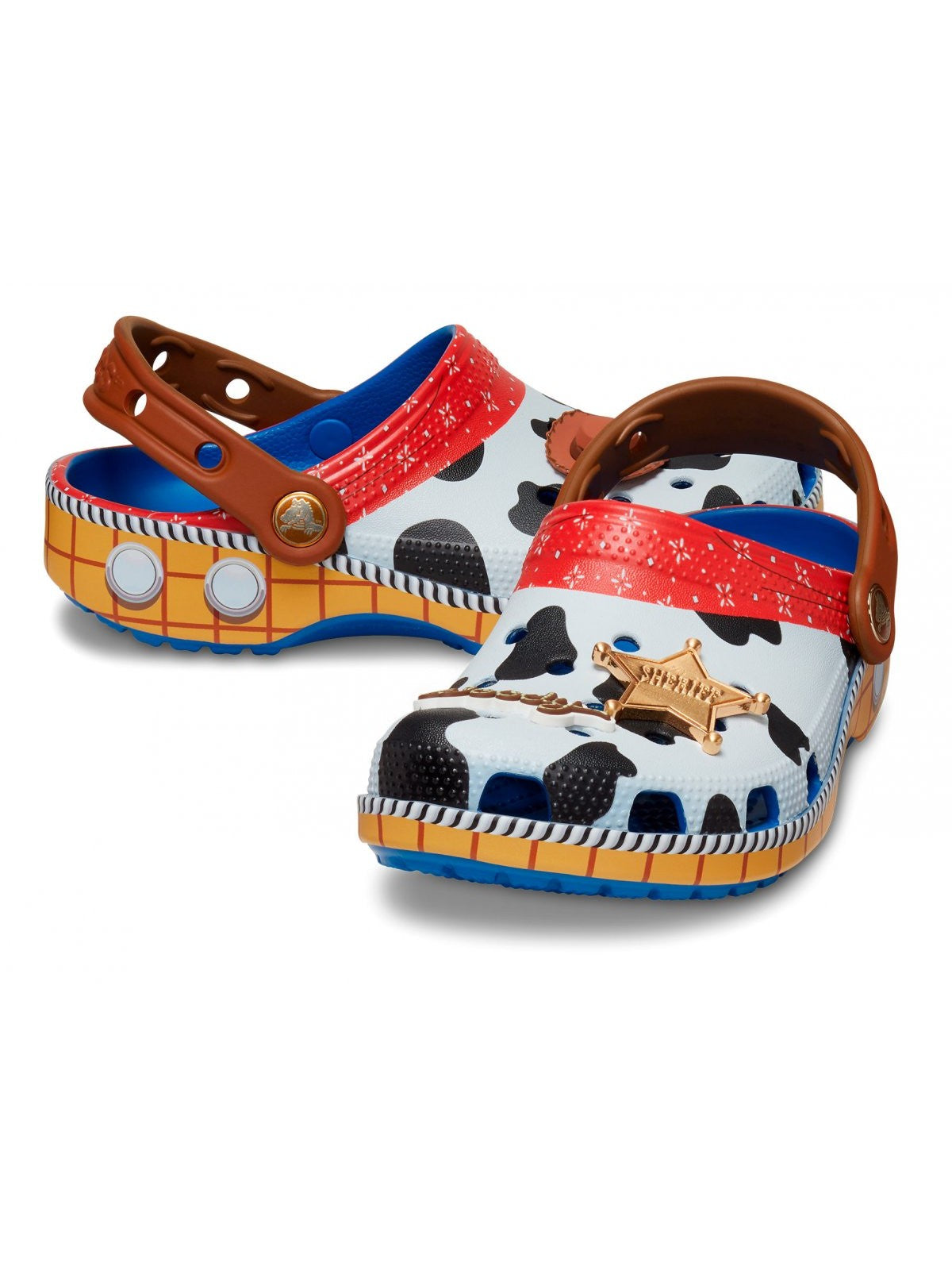 CROCS Chausson pour enfants et adolescents Toy Story Woody Classic Clog T 209470 4GX Bleu