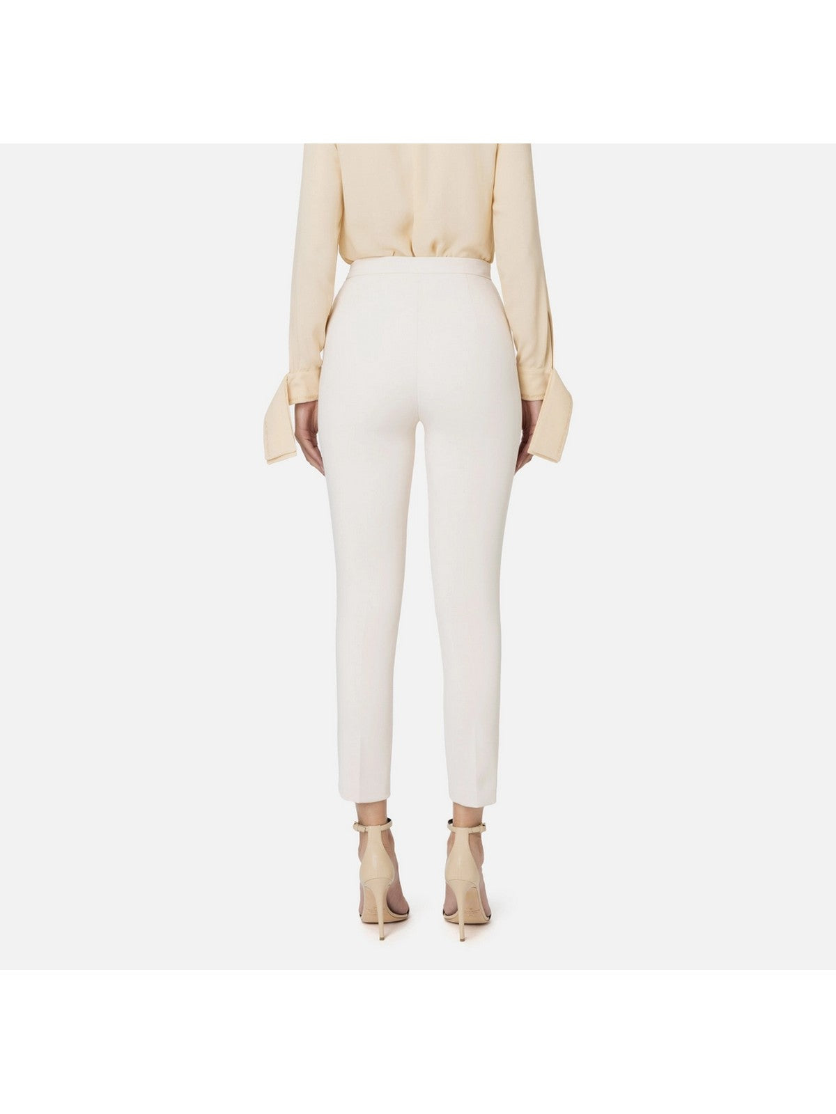 ELISABETTA FRANCHI Pantalons pour femmes PA02446E2 193 Blanc