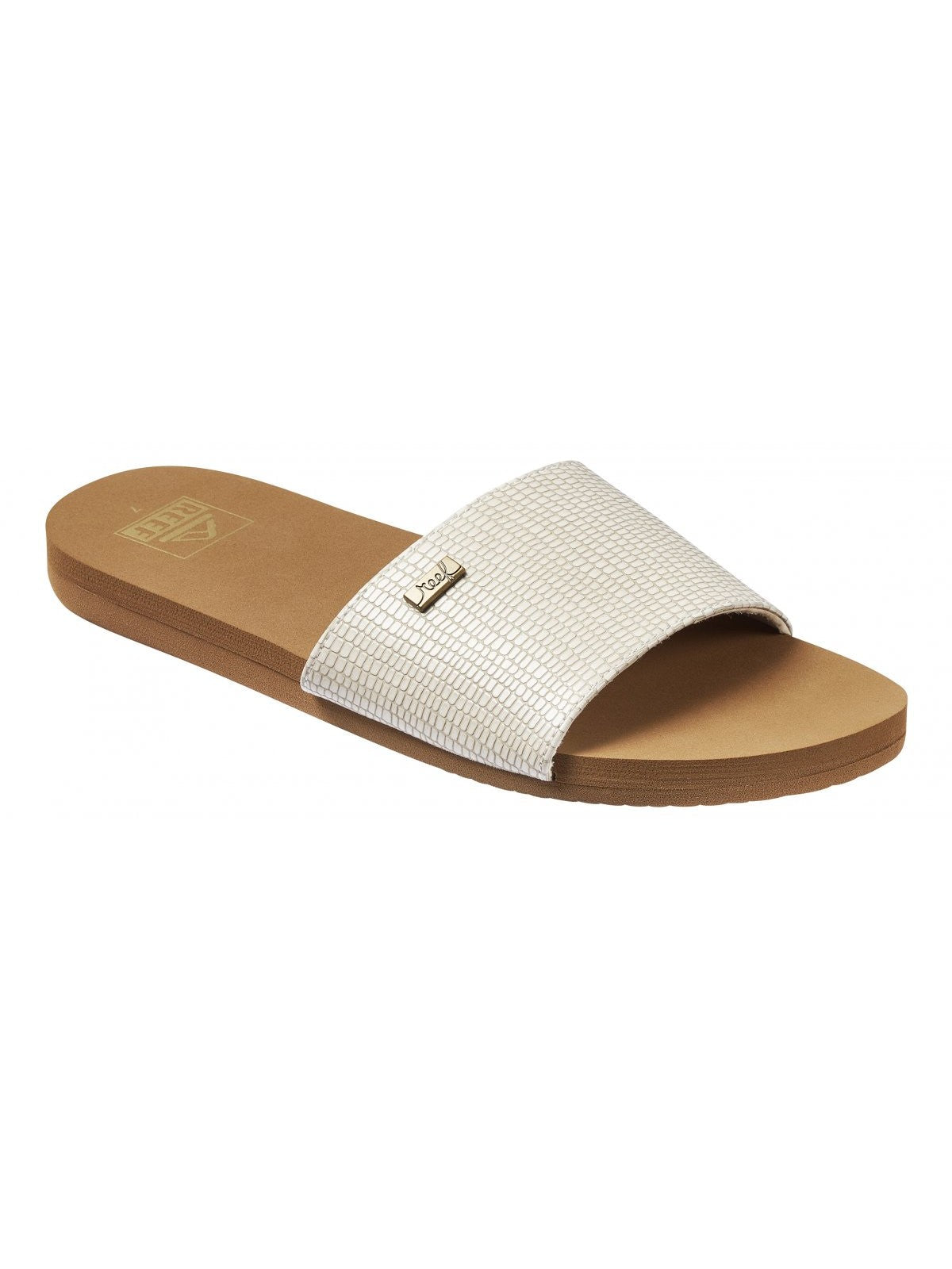 REEF Femme Chausson Bliss Nights Slide RF.BLISSNISLIDEW CJ0256 Blanc