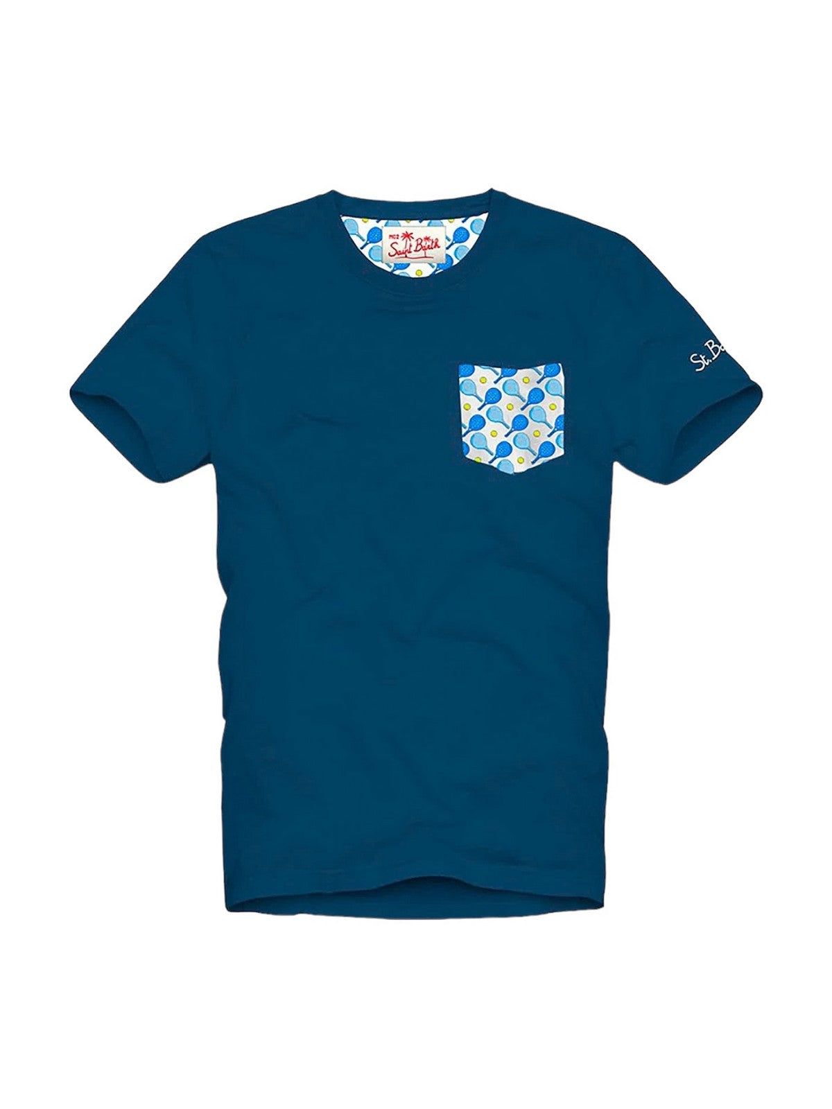 MC2 SAINT BARTH T-Shirt et Polo Hommes BLANCHE 04225F Bleu