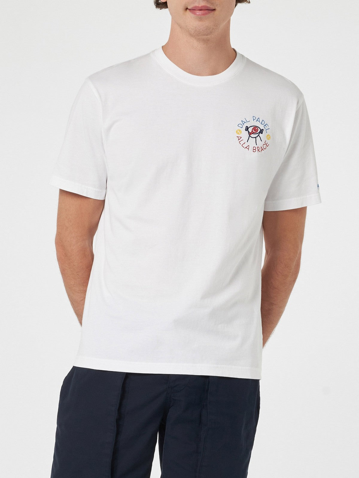 MC2 SAINT BARTH T-Shirt et Polo Hommes PORTOFINO 04403F Blanc