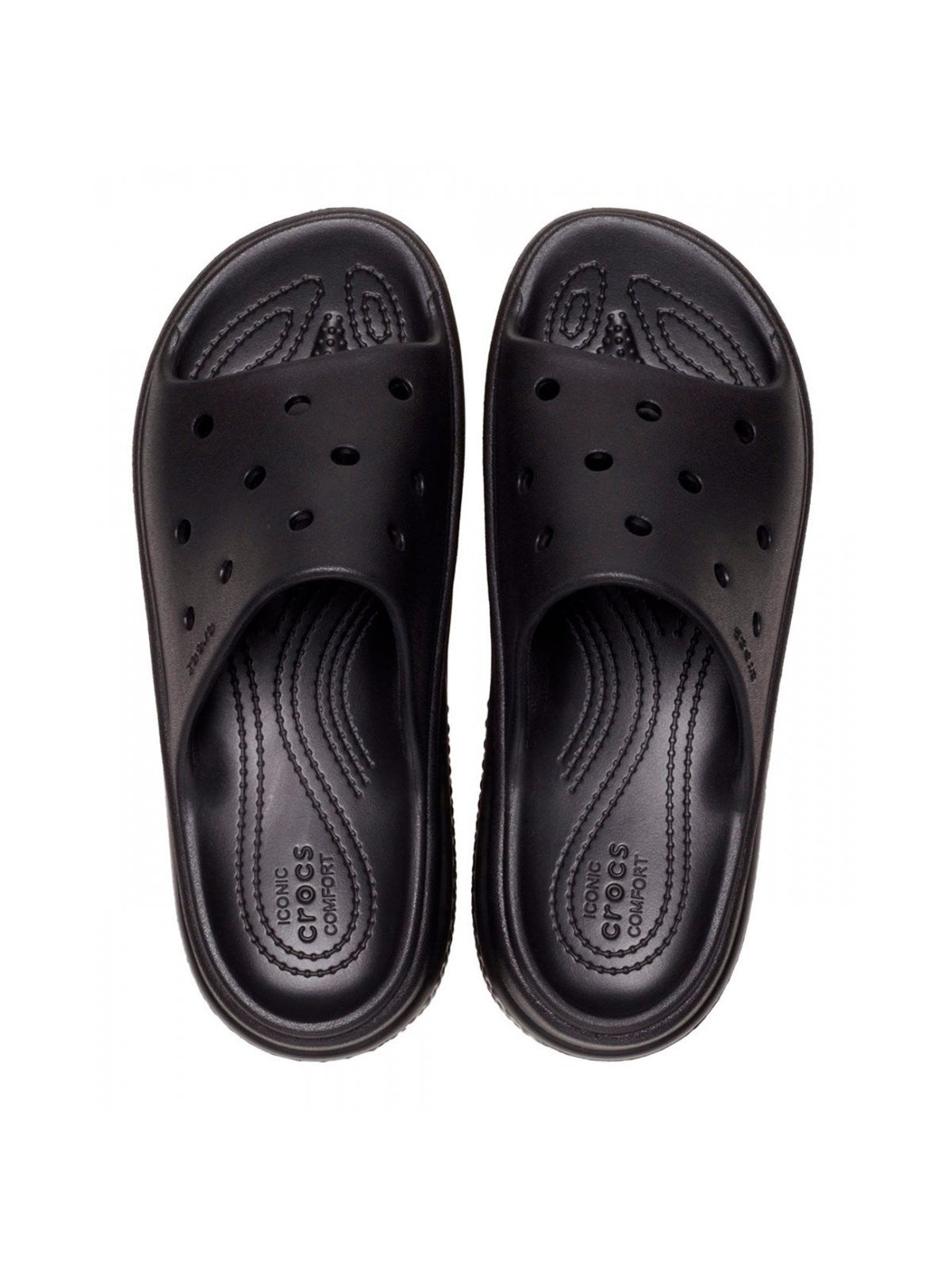 CROCS Women's Stomp Slide W 209346 001 Noir