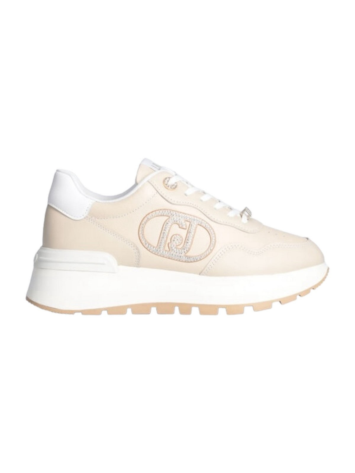 LIU JO Baskets Femme AMAZING 20 BF4057PX331 S1858 Beige