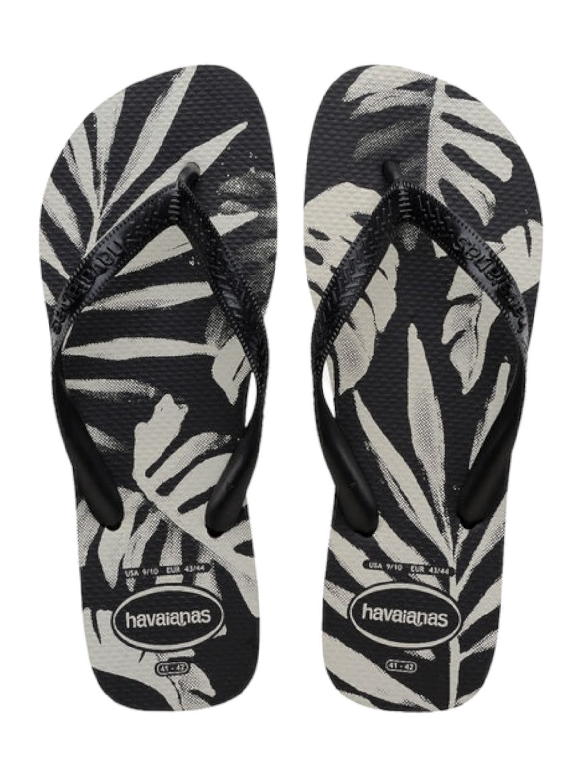 Tongs HAVAIANAS Hommes Hav. Aloha 4111355.7892 Noir