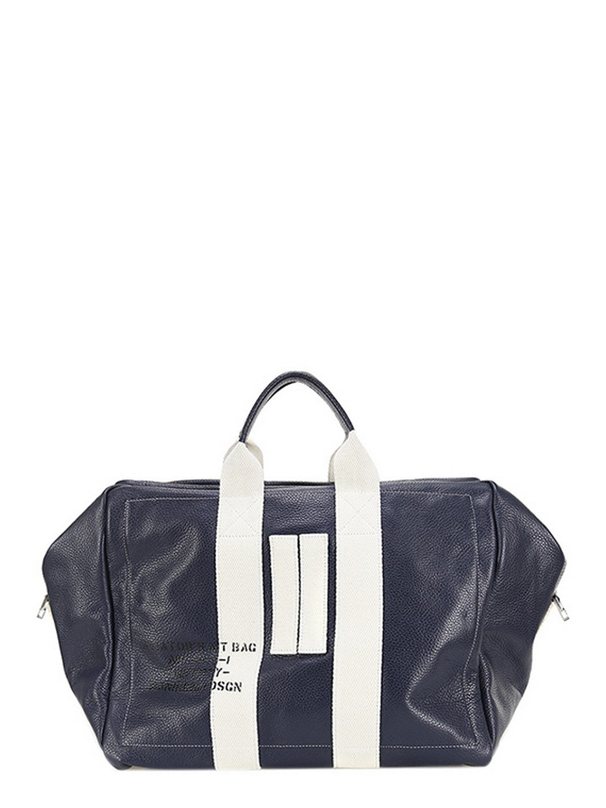 MANIKOMIO DSGN Sac en cuir Icon pour homme AN6505-1 PM12 Bleu