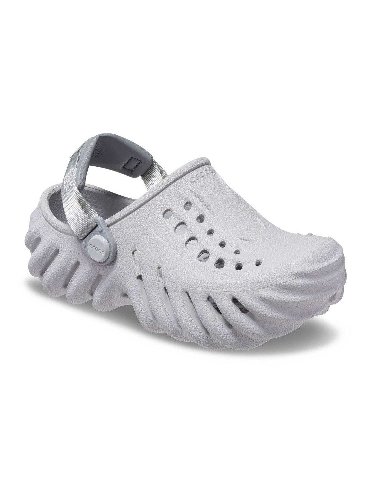 CROCS Chausson Echo Clog K 208190 1FT Gris pour enfants et adolescents