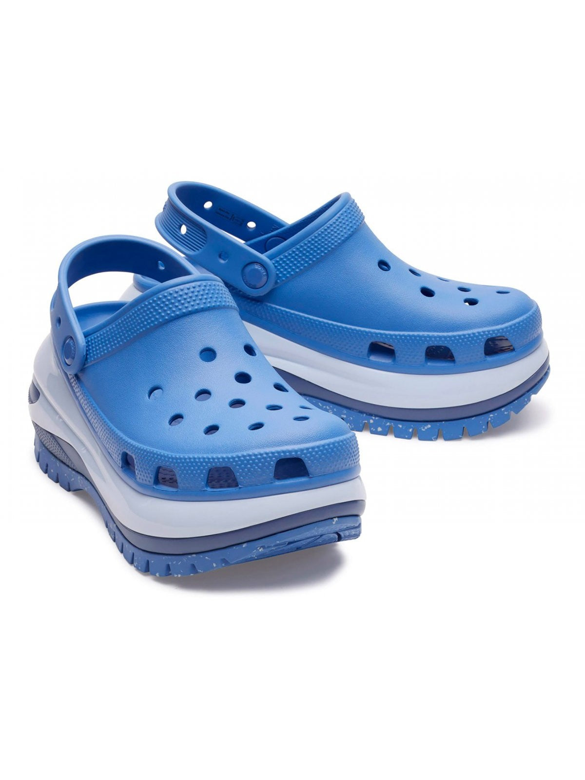 CROCS Classic Mega Crush Clog W 207988 4ON Bleu pour femme