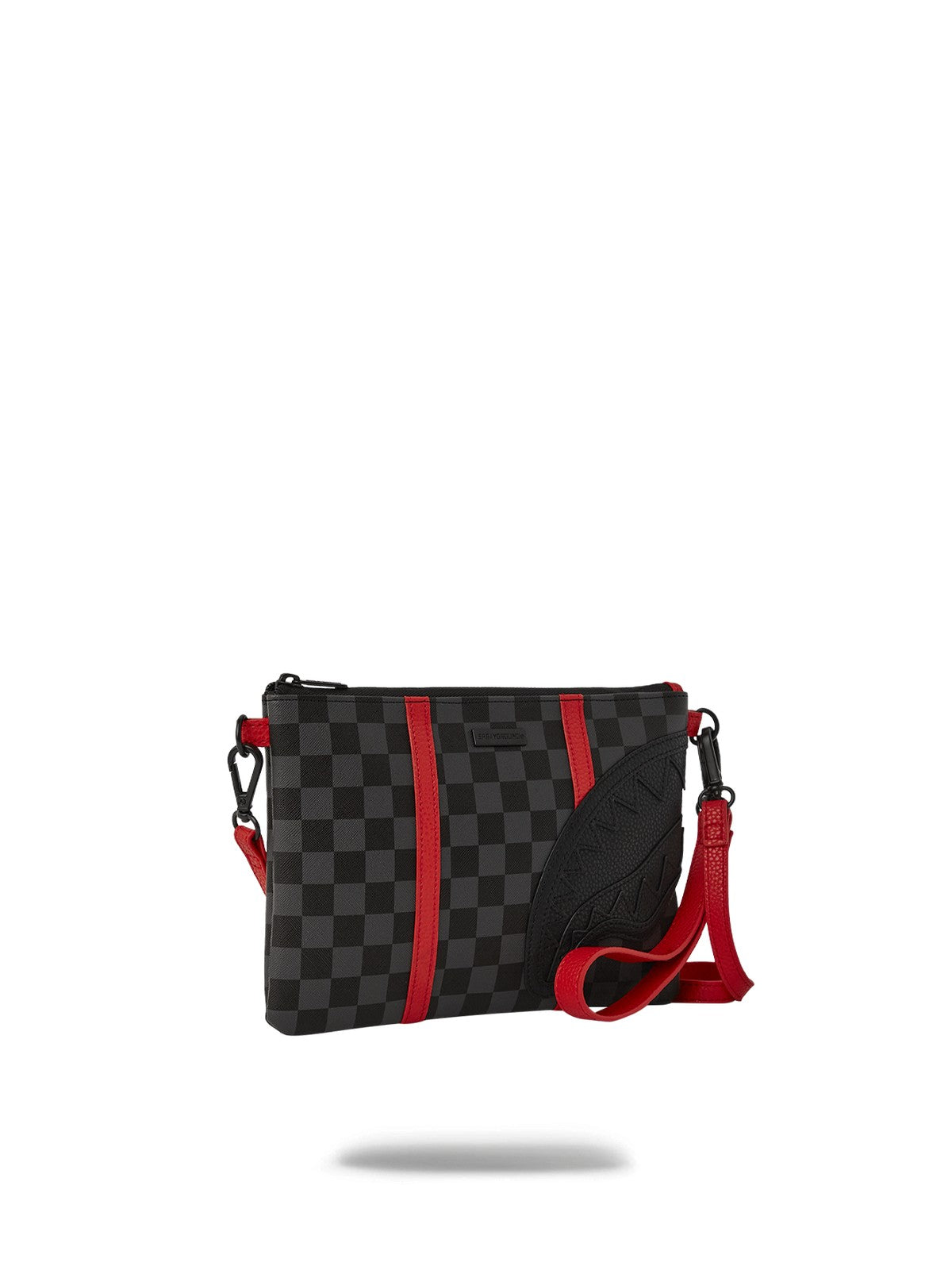 SPRAYGROUND Hommes RACEWAY 3 CROSS CLUTCH SHOUDLER STRAP 910B6473NSZ Noir