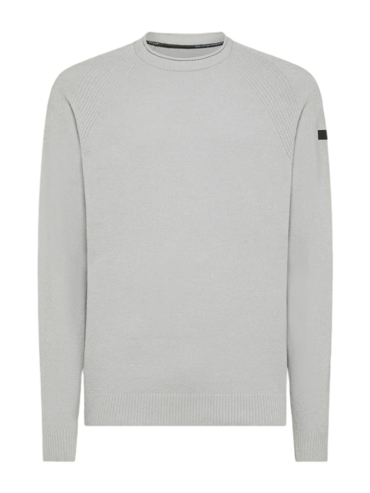 RRD Hommes VELVET ROUND KNIT Sweater W24132 08 White