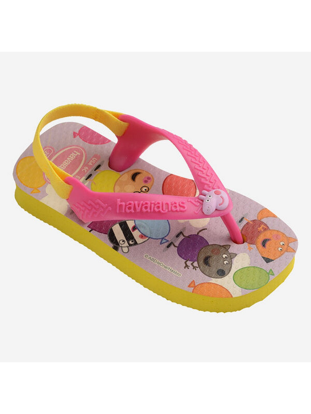 Tongs HAVAIANAS Hav. baby peppa pig 4145980.2197 Jaune