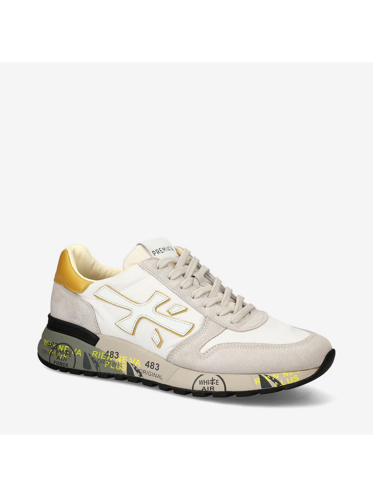 PREMIATA Hommes Sneaker MICK VAR 6613 Blanc