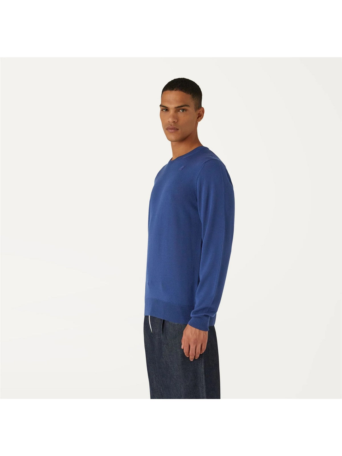 K-WAY Homme Sebastien Merino Sweater K6113BW 777 Blue