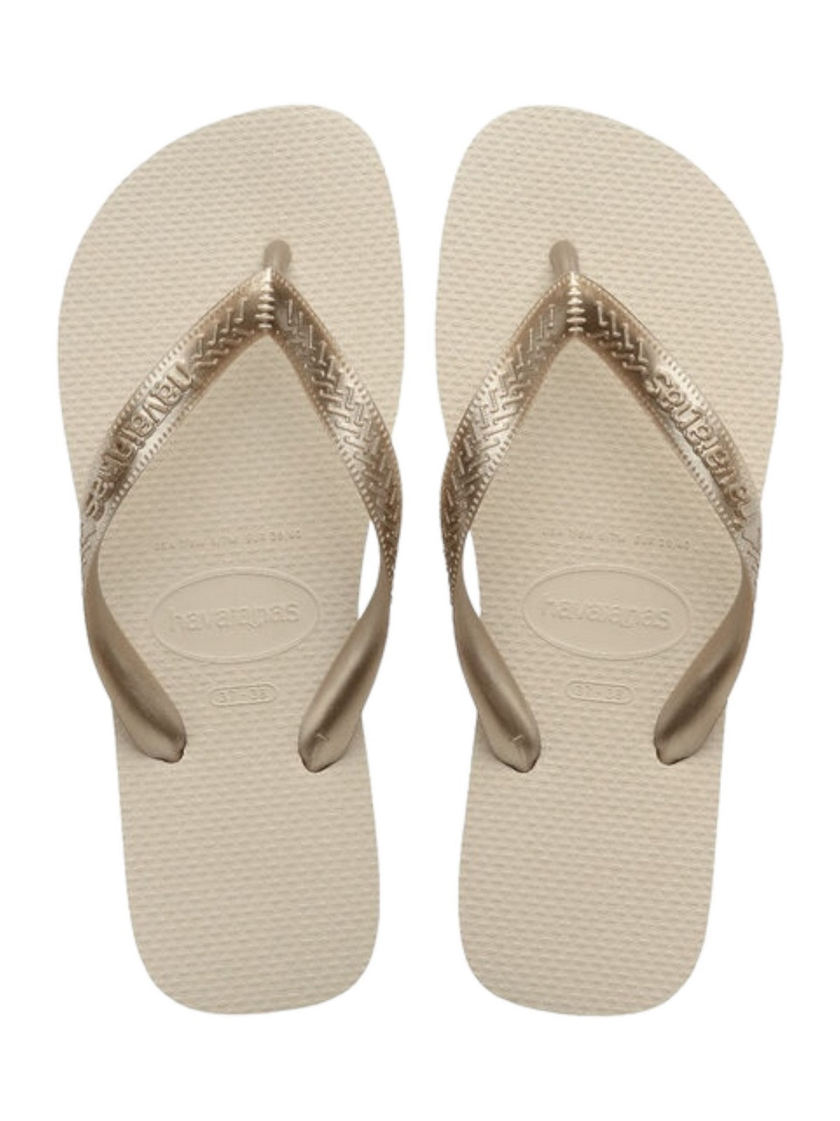 HAVAIANAS Tongs pour femmes Hav. Top Tiras Senses 4149375.0121 Beige