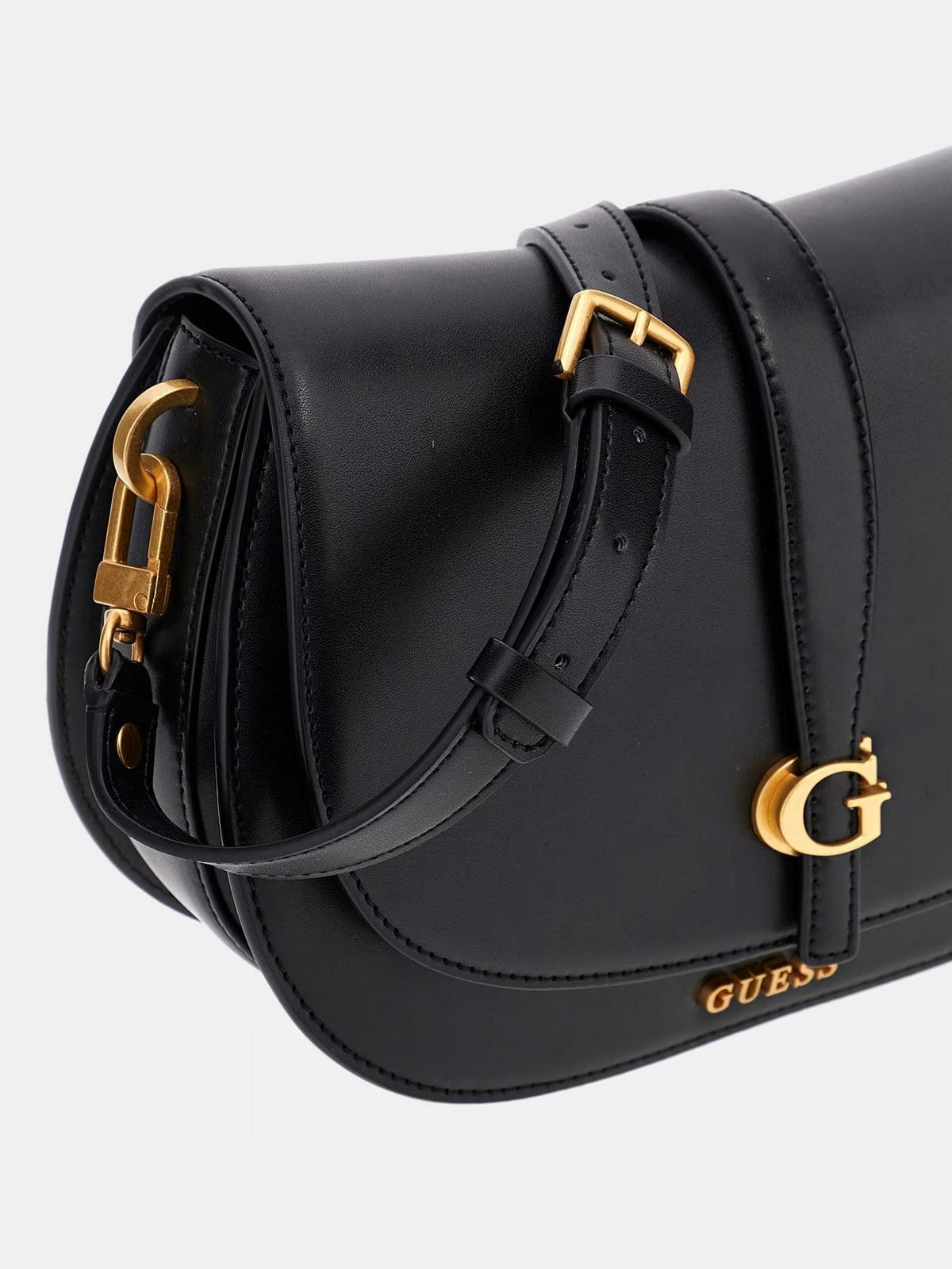 GUESS Sac de femme Kuba Tri Compartiment HWVA93 29200 BLA Noir