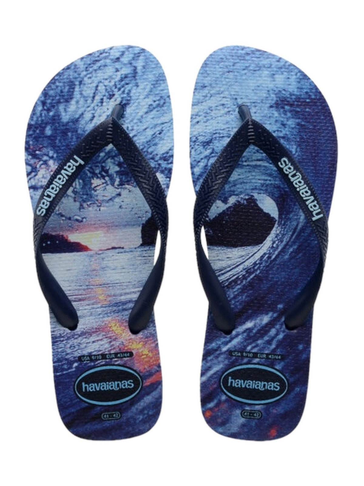 Tongs HAVAIANAS Hommes Hav. Hype 4127920.6195 Bleu