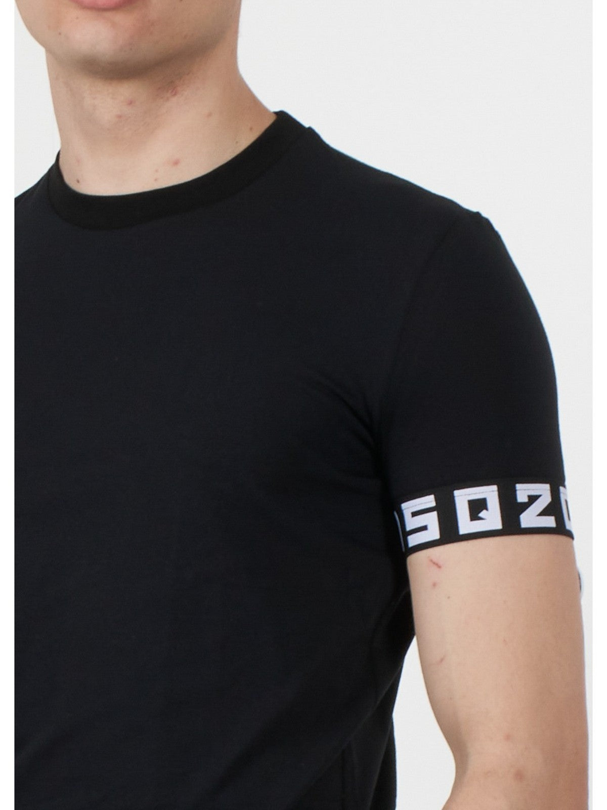 DSQUARED2 T-Shirt et polo pour hommes D9M3S513 003 Noir