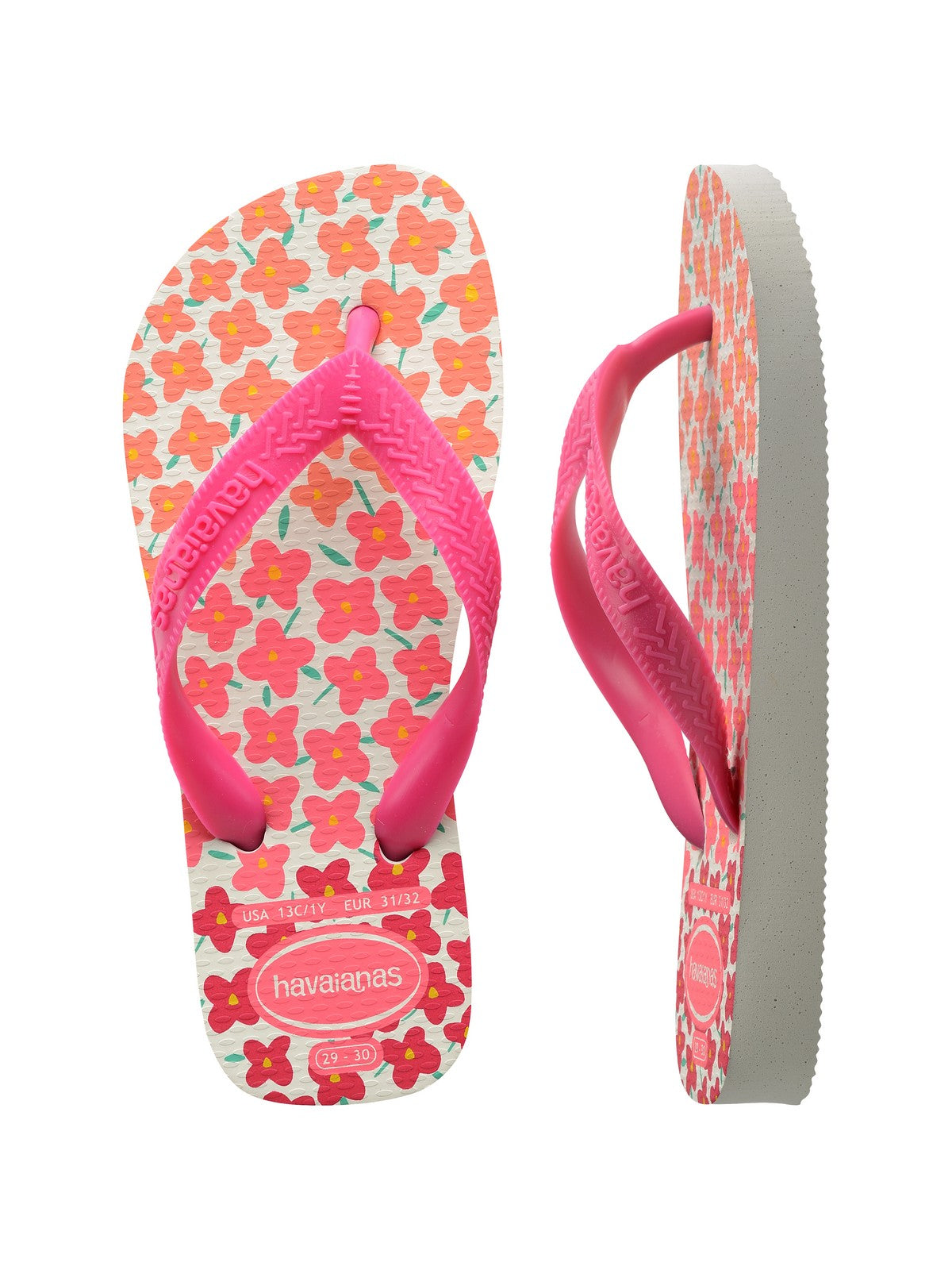 Tongs HAVAIANAS Hav. Kids Flores 4000052.7026 Blanc