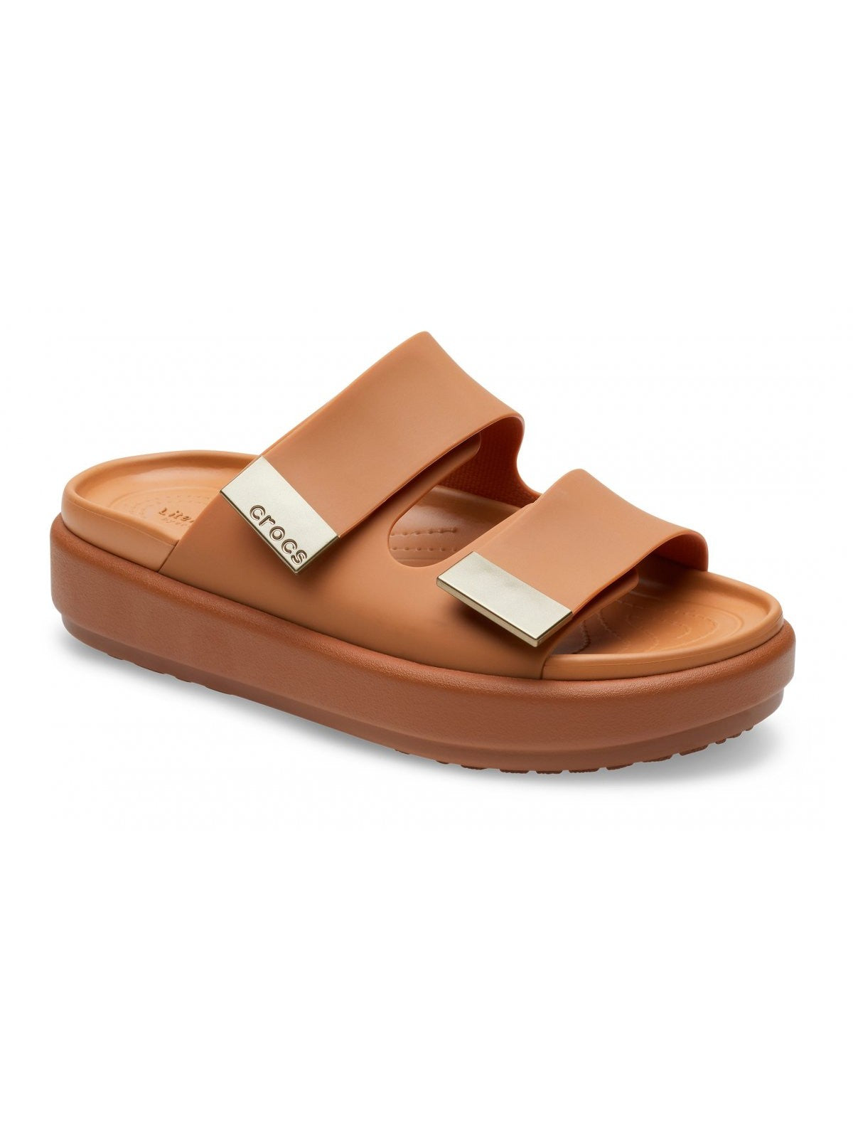 CROCS Femme Brooklyn Luxe Sandal W 209586 2U3 Beige