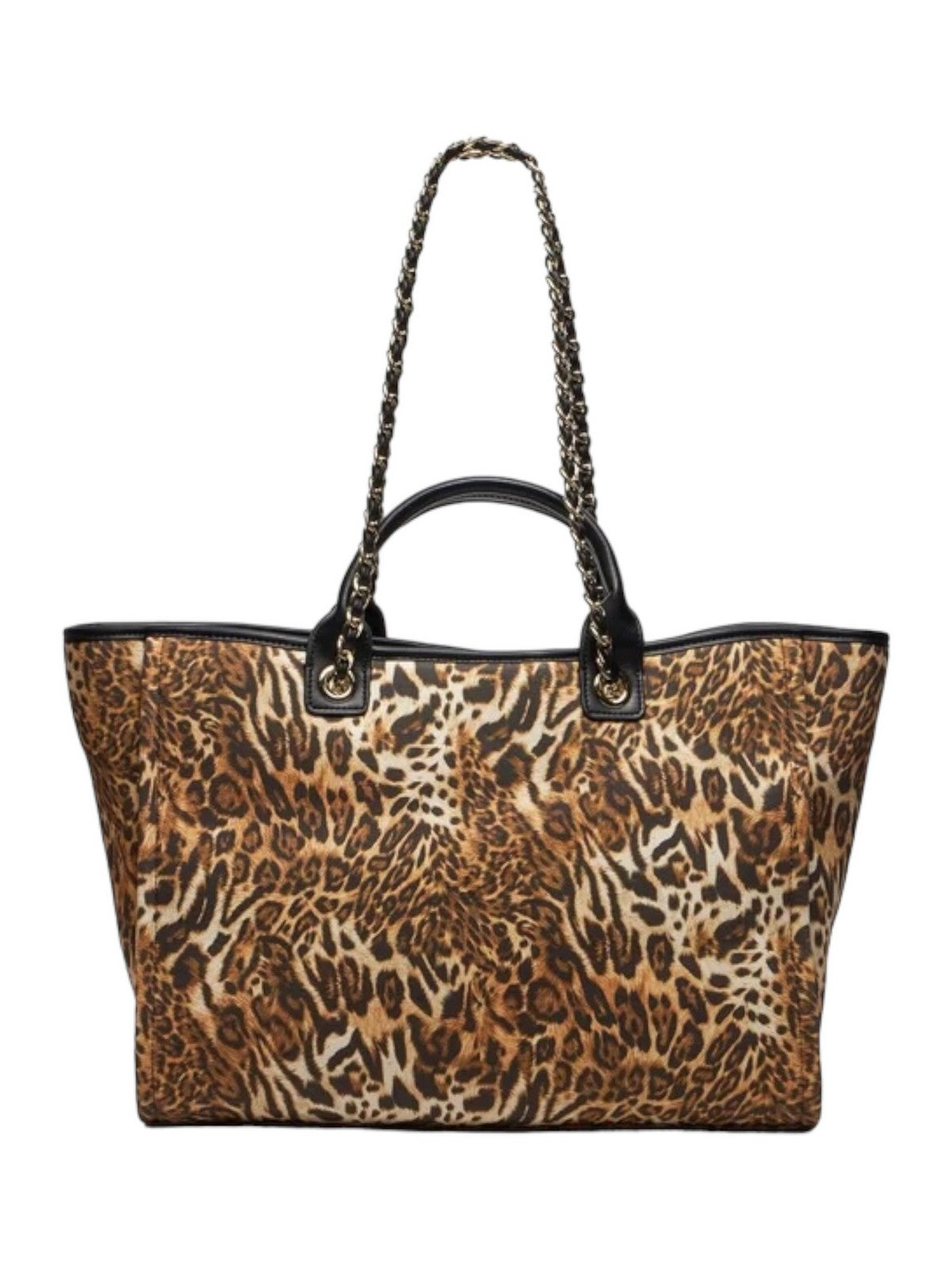 GUESS BEACHWEAR Sac en toile imprimé pour femmes E4GZ17 WFCE0 P122 Brown