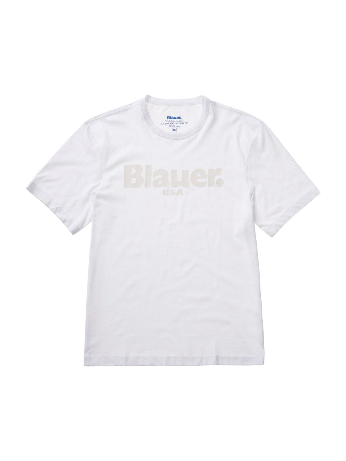 BLAUER T-Shirt et polo pour hommes 24SBLUH02142 004547 100 Blanc