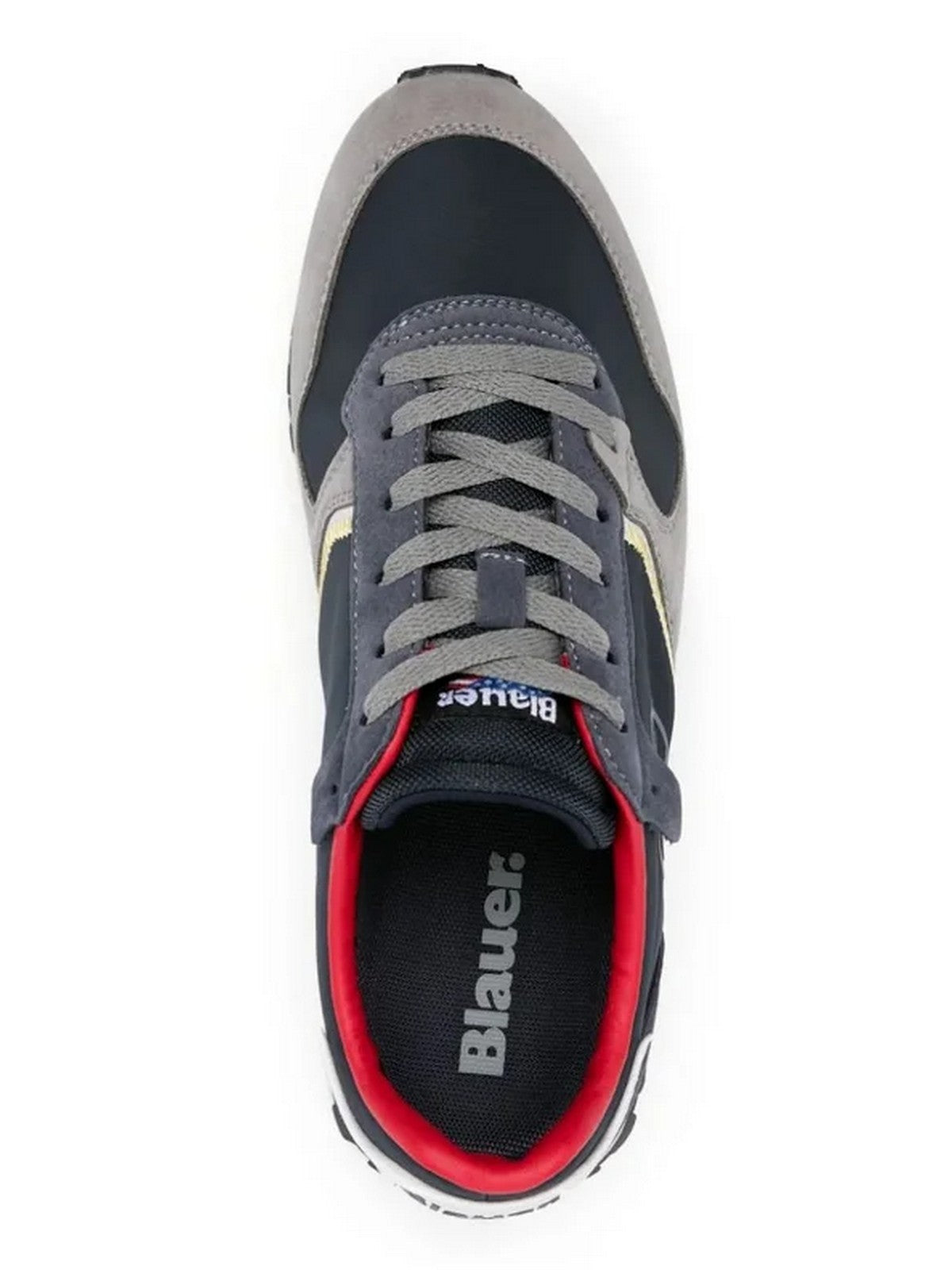 BLAUER Hommes Sneaker DIXON02 S4DIXON02/NYS NVY/RED Bleu