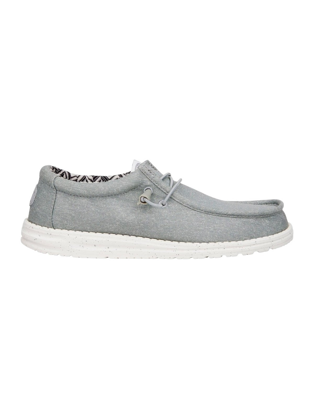 HEY DUDE Mocassin Hommes Wally Canvas HD.40700 007 Gris